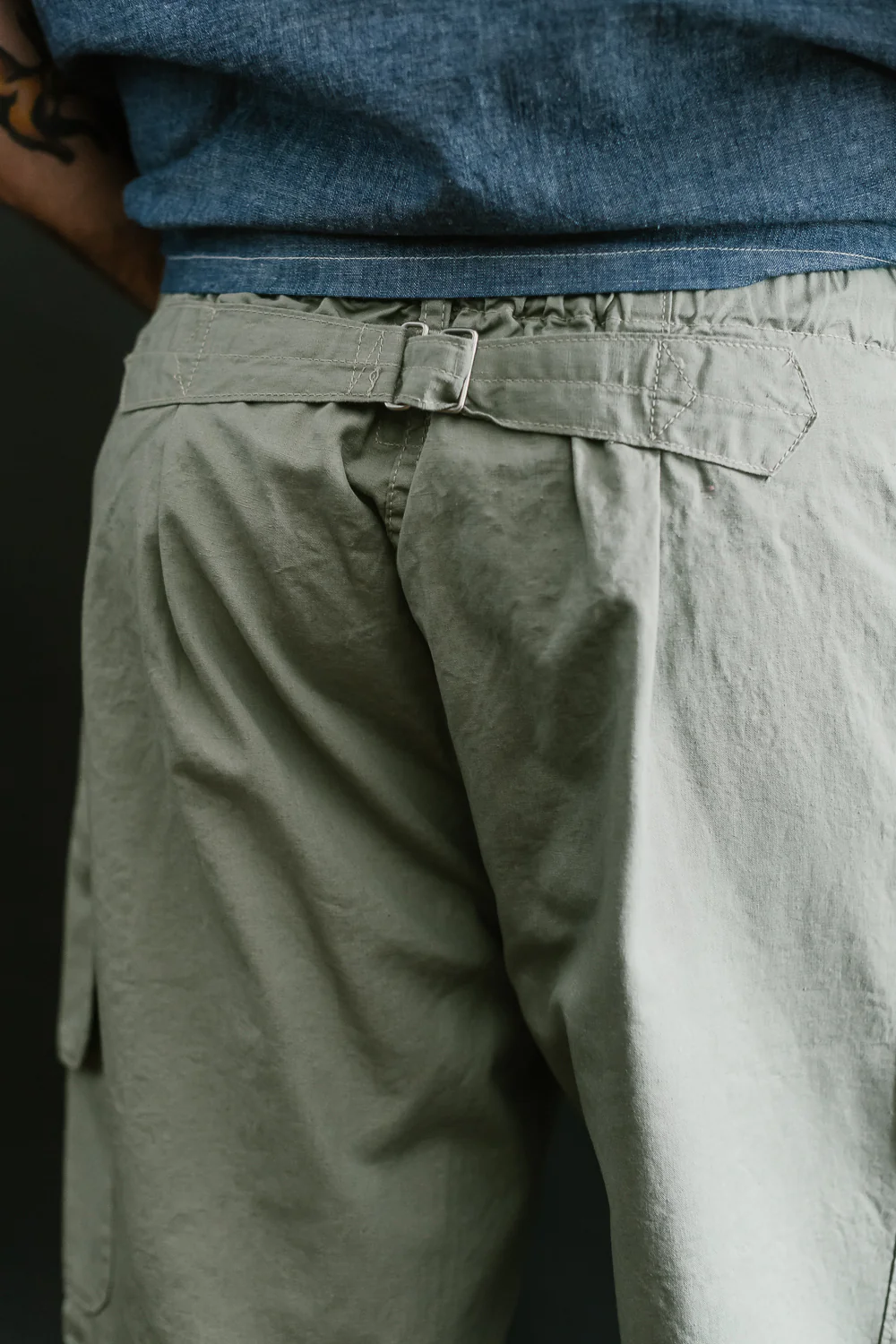 2323E-HCP2 - EZ Dee's Poplin Shorts - Sage - Image 19