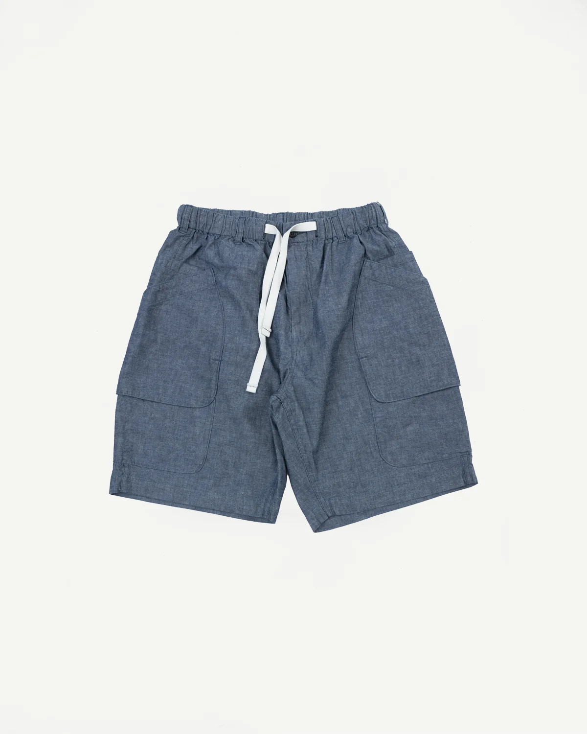 2323E-MC - E-Z Dee's Shorts Medium Weight Chambray - Indigo