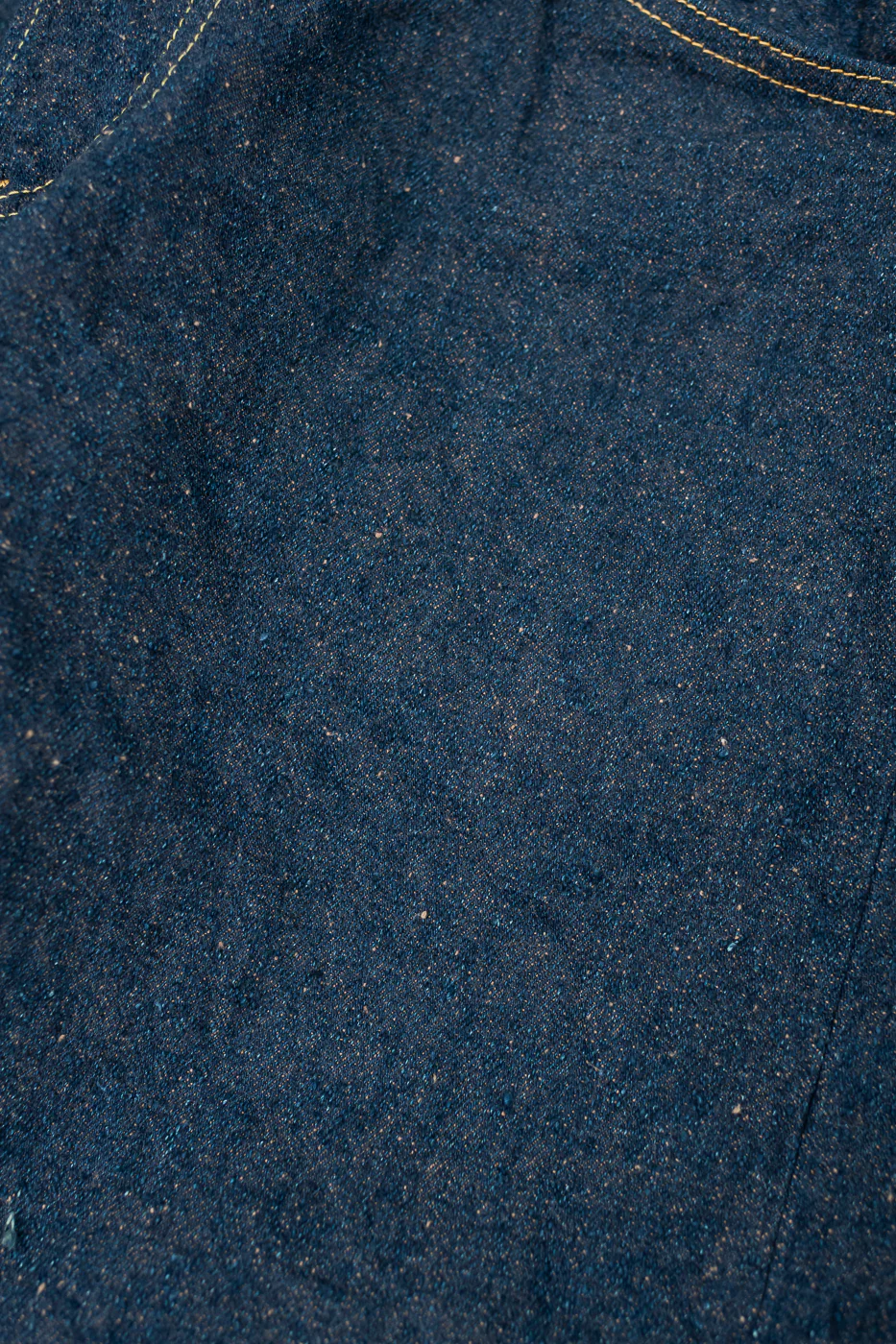 246CCD-MOCA - 15oz "Concrete Denim Mocha" Selvedge Denim - Clean Straight - Image 6
