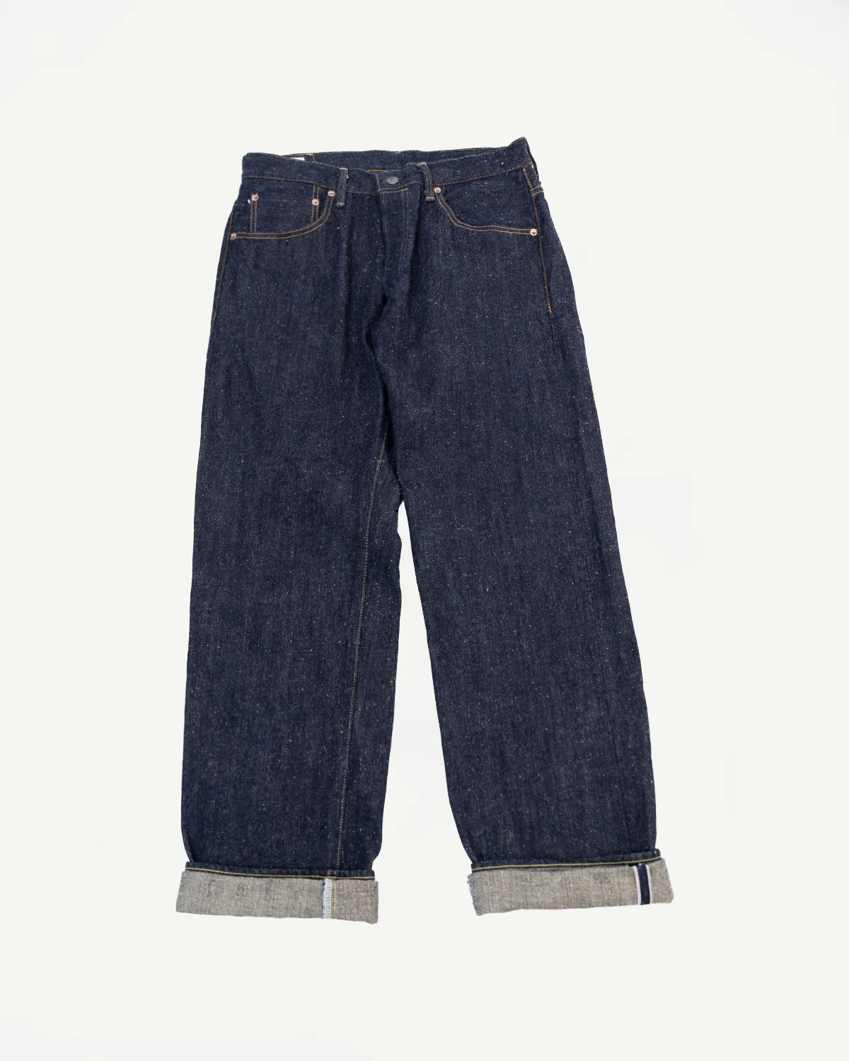266-13.7NEP - 13.7oz "Nep" Selvedge Denim - Relax Straight