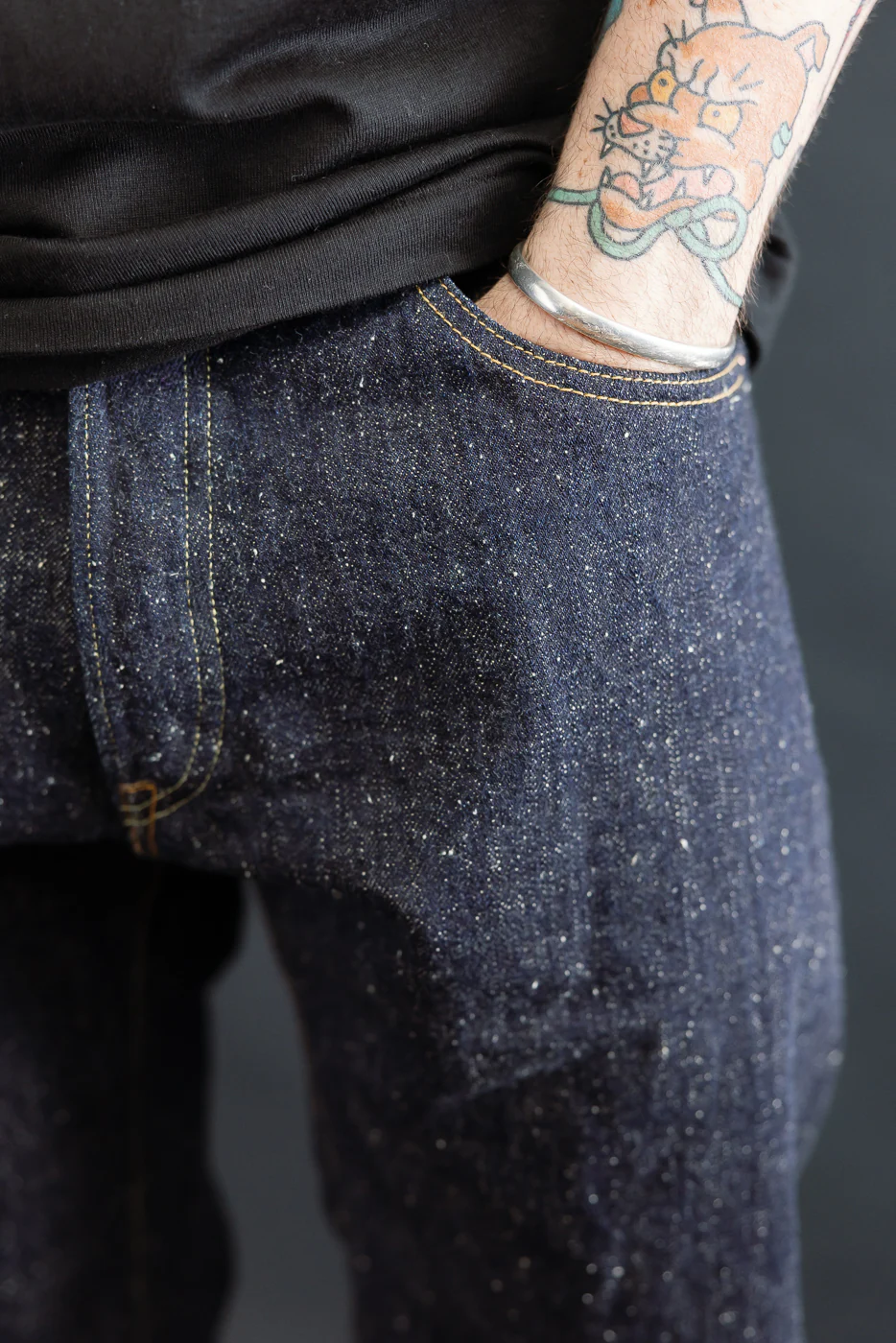 266-13.7NEP - 13.7oz "Nep" Selvedge Denim - Relax Straight - Image 16