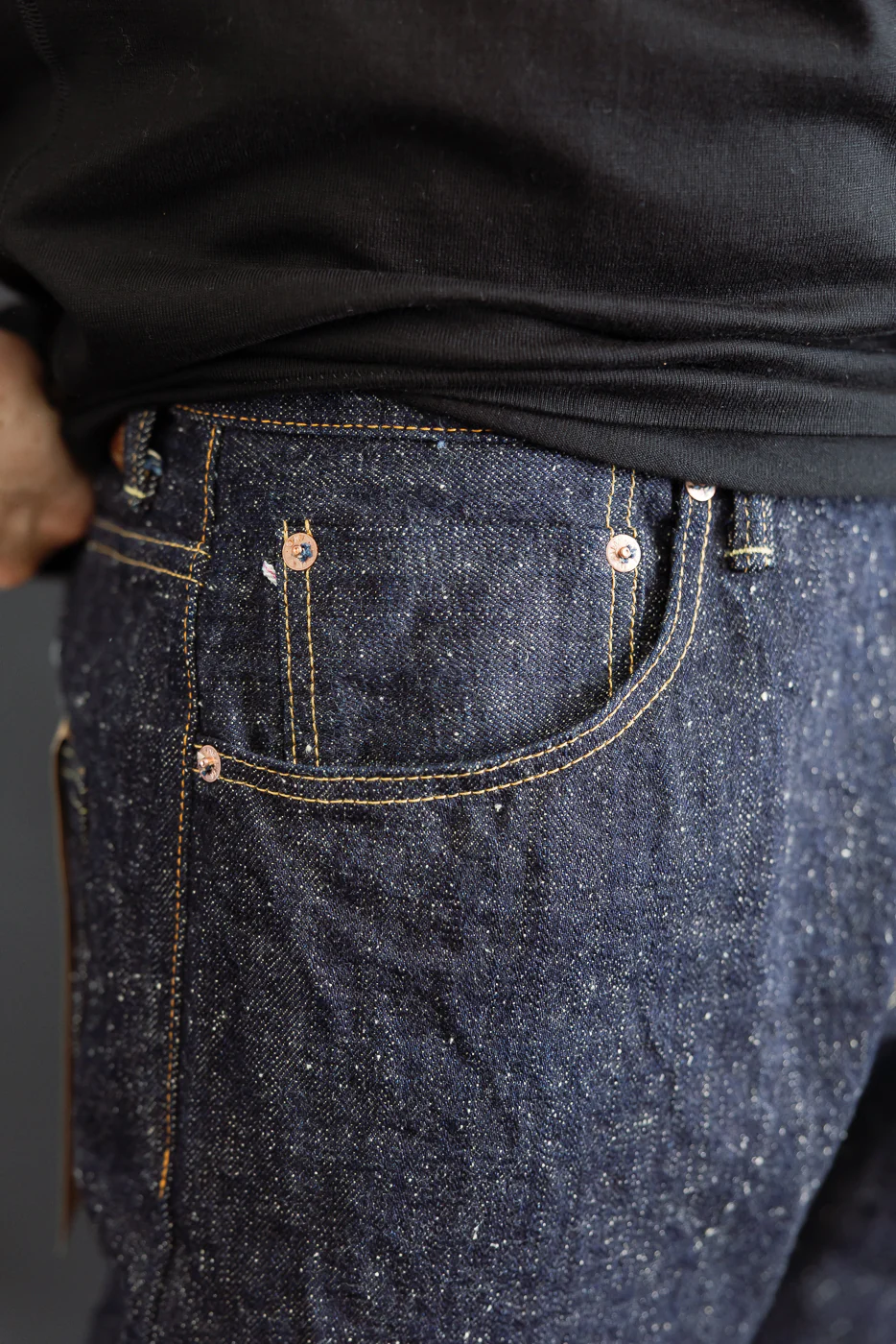 266-13.7NEP - 13.7oz "Nep" Selvedge Denim - Relax Straight - Image 17