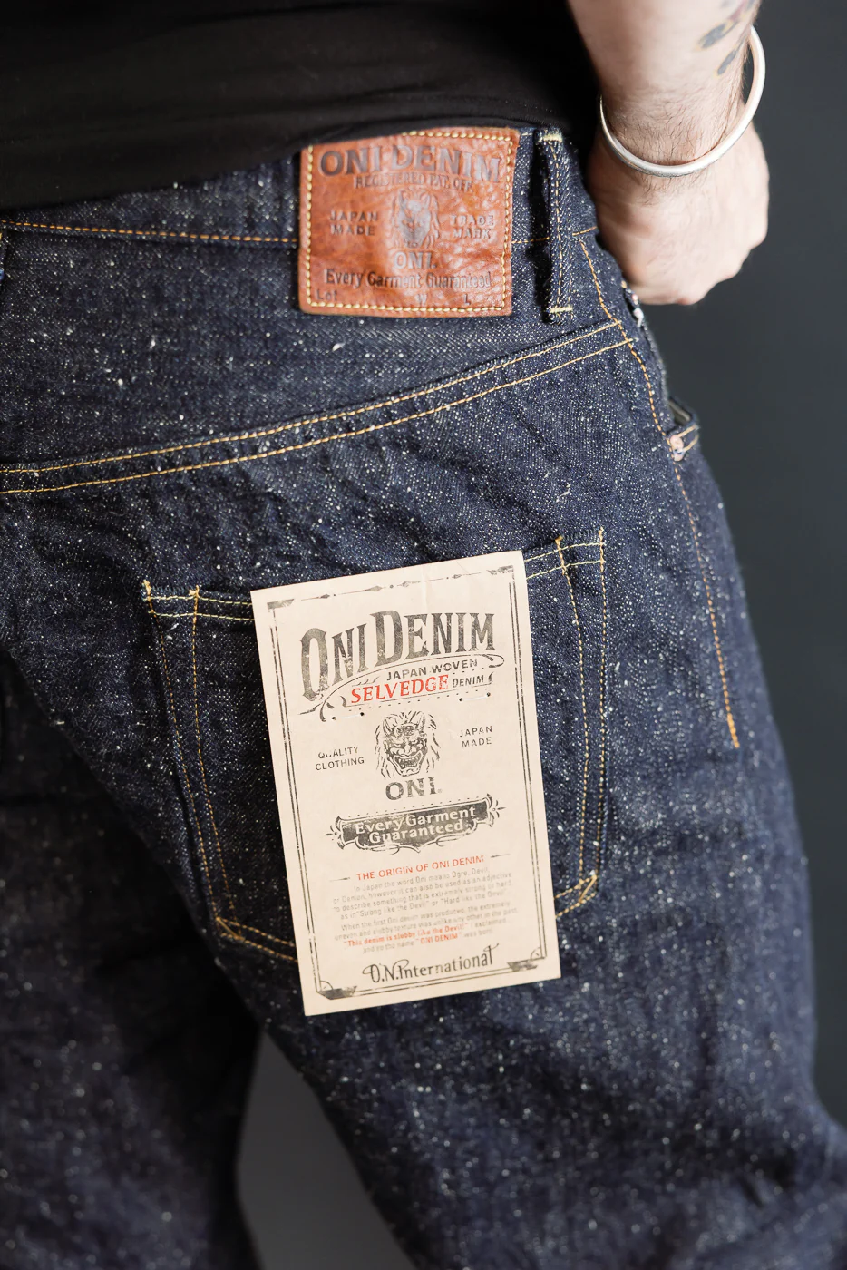 266-13.7NEP - 13.7oz "Nep" Selvedge Denim - Relax Straight - Image 18