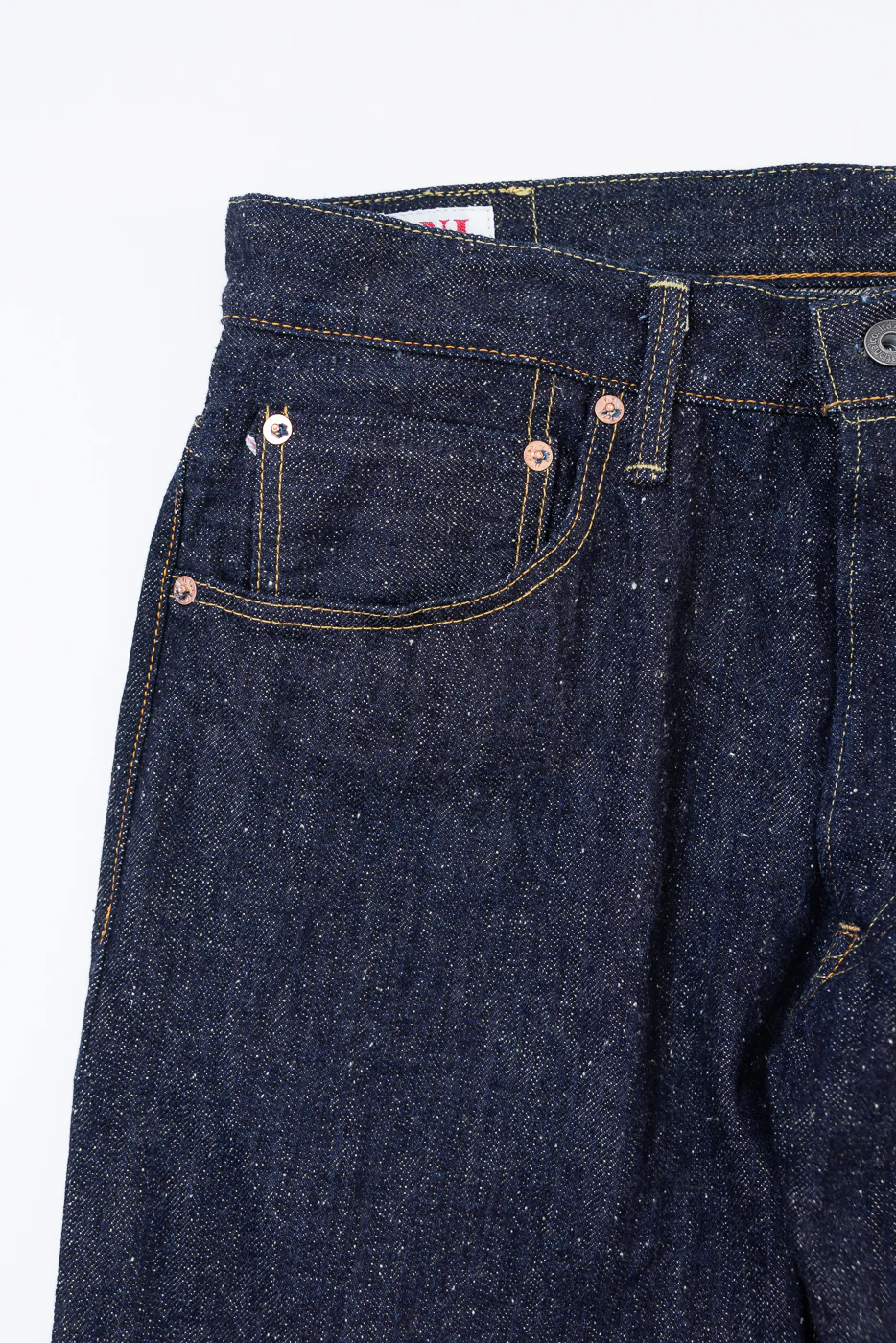 266-13.7NEP - 13.7oz "Nep" Selvedge Denim - Relax Straight - Image 5