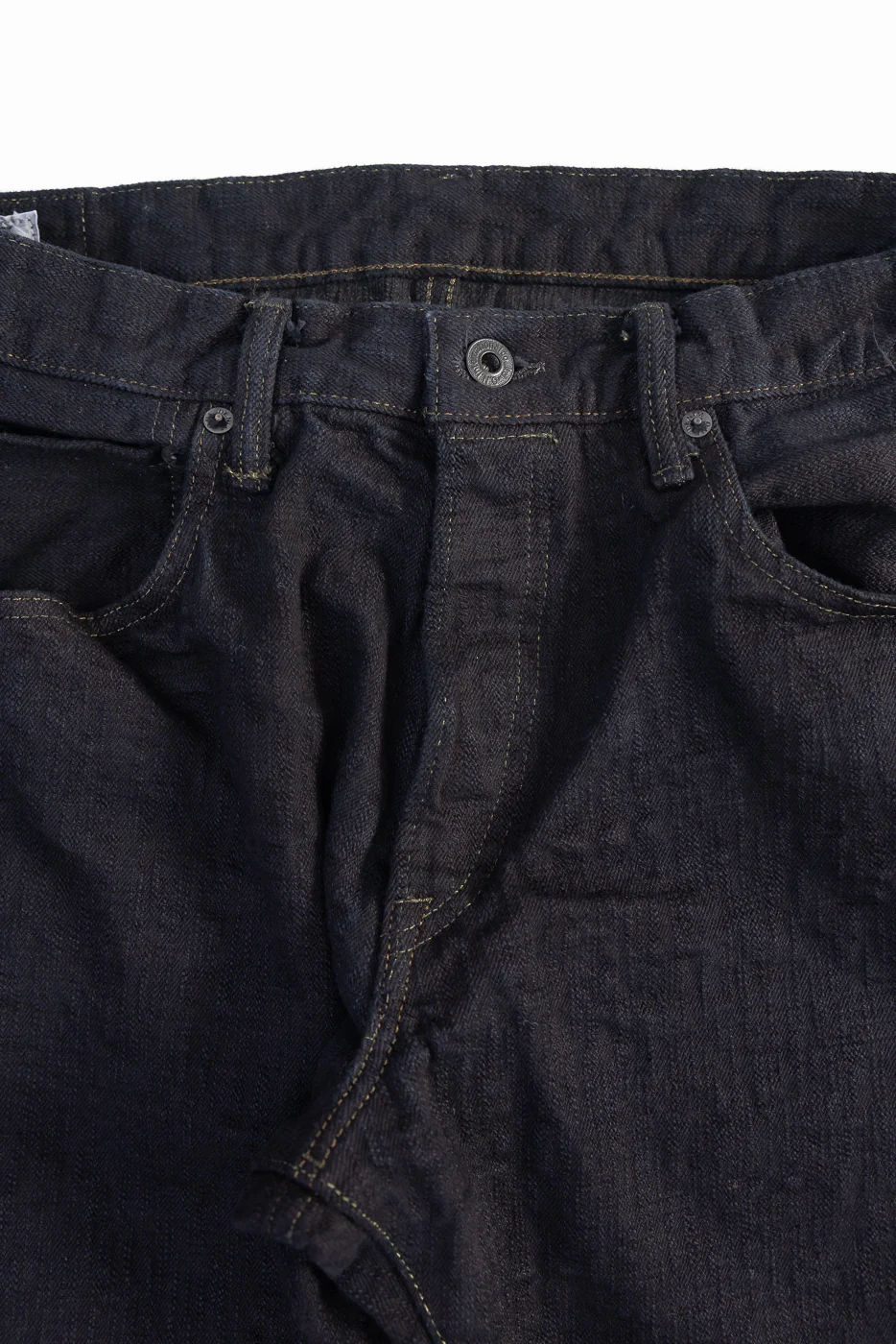 277BUM-KR - 17oz Bumpy Denim Kuro - Just Right Straight - Image 3