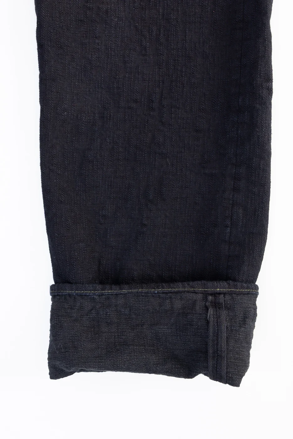 277BUM-KR - 17oz Bumpy Denim Kuro - Just Right Straight - Image 5