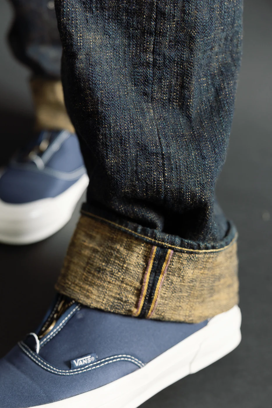 277BUM-OU - 17oz Bumpy Denim Oudo - Just Right Straight - Image 18