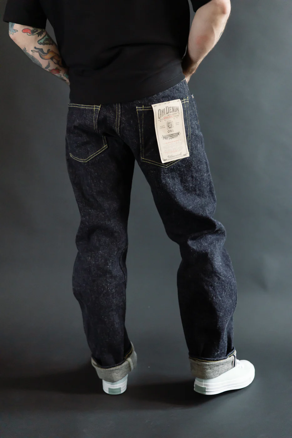 288-DIZR - 20oz "Dark Indigo Secret Denim" Selvedge Jeans - Classic Straight - Image 12