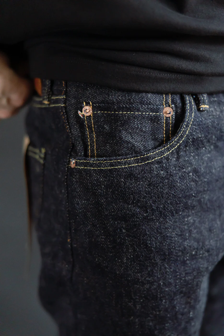 288-DIZR - 20oz "Dark Indigo Secret Denim" Selvedge Jeans - Classic Straight - Image 16