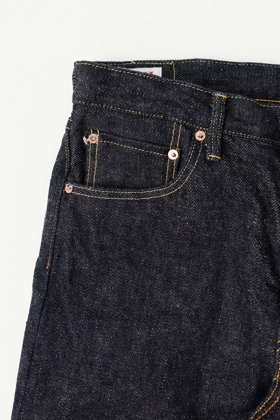 288-DIZR - 20oz "Dark Indigo Secret Denim" Selvedge Jeans - Classic Straight - Image 3