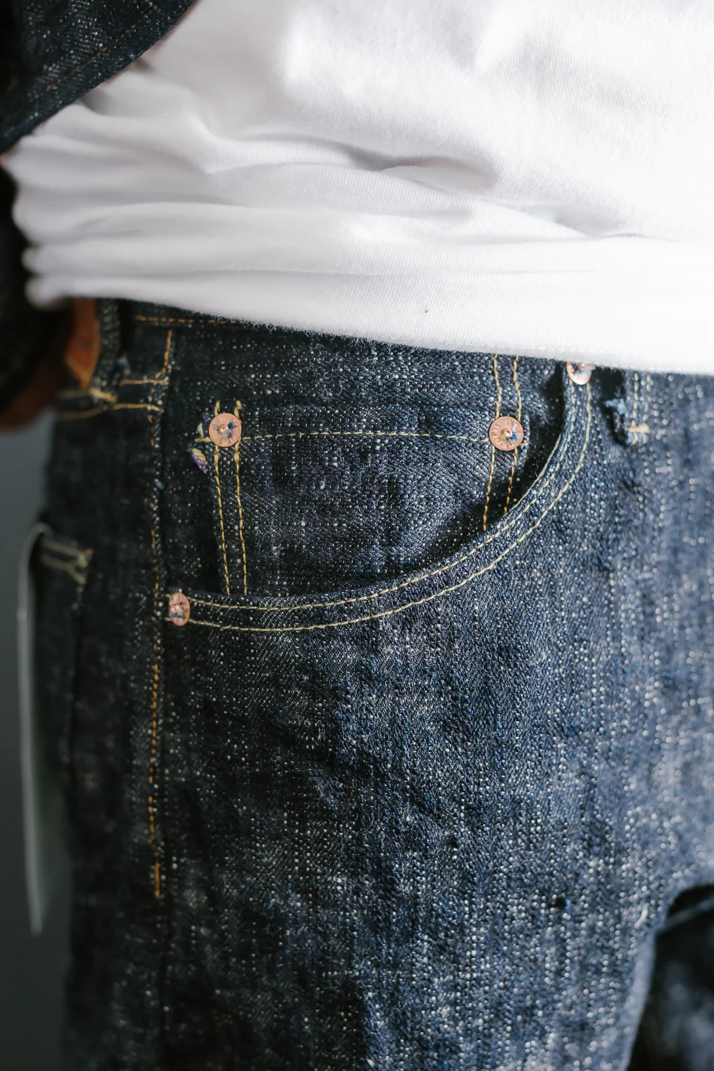 288-KA - 17oz "Kasuri" Slub Selvedge Denim - Classic Straight - Image 20