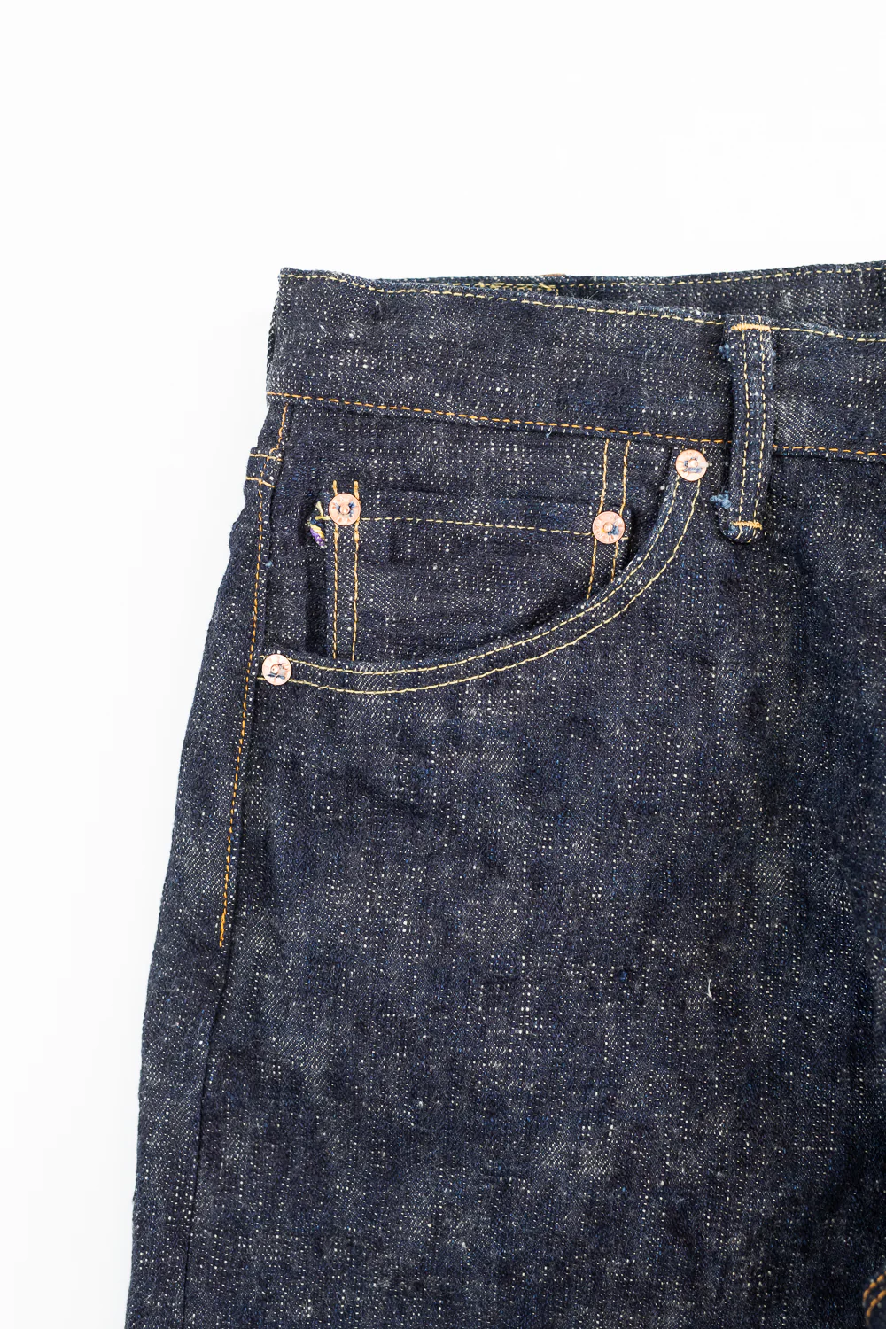288-KA - 17oz "Kasuri" Slub Selvedge Denim - Classic Straight - Image 4