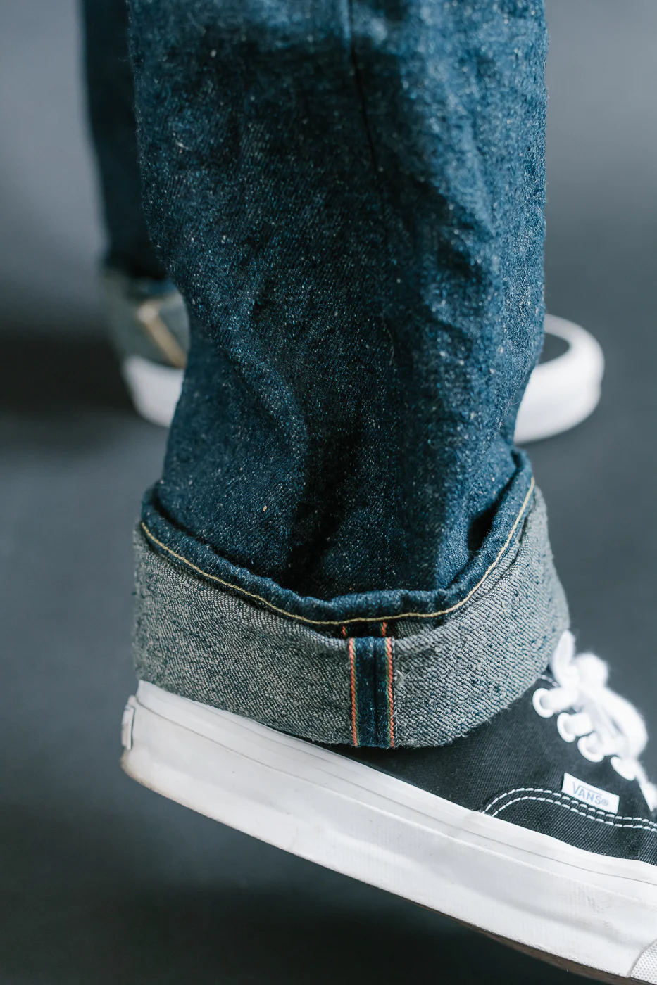 288CCD-GOLV - 15oz "Concrete Denim Grey Olive" Selvedge Denim - Classic Straight - Image 21