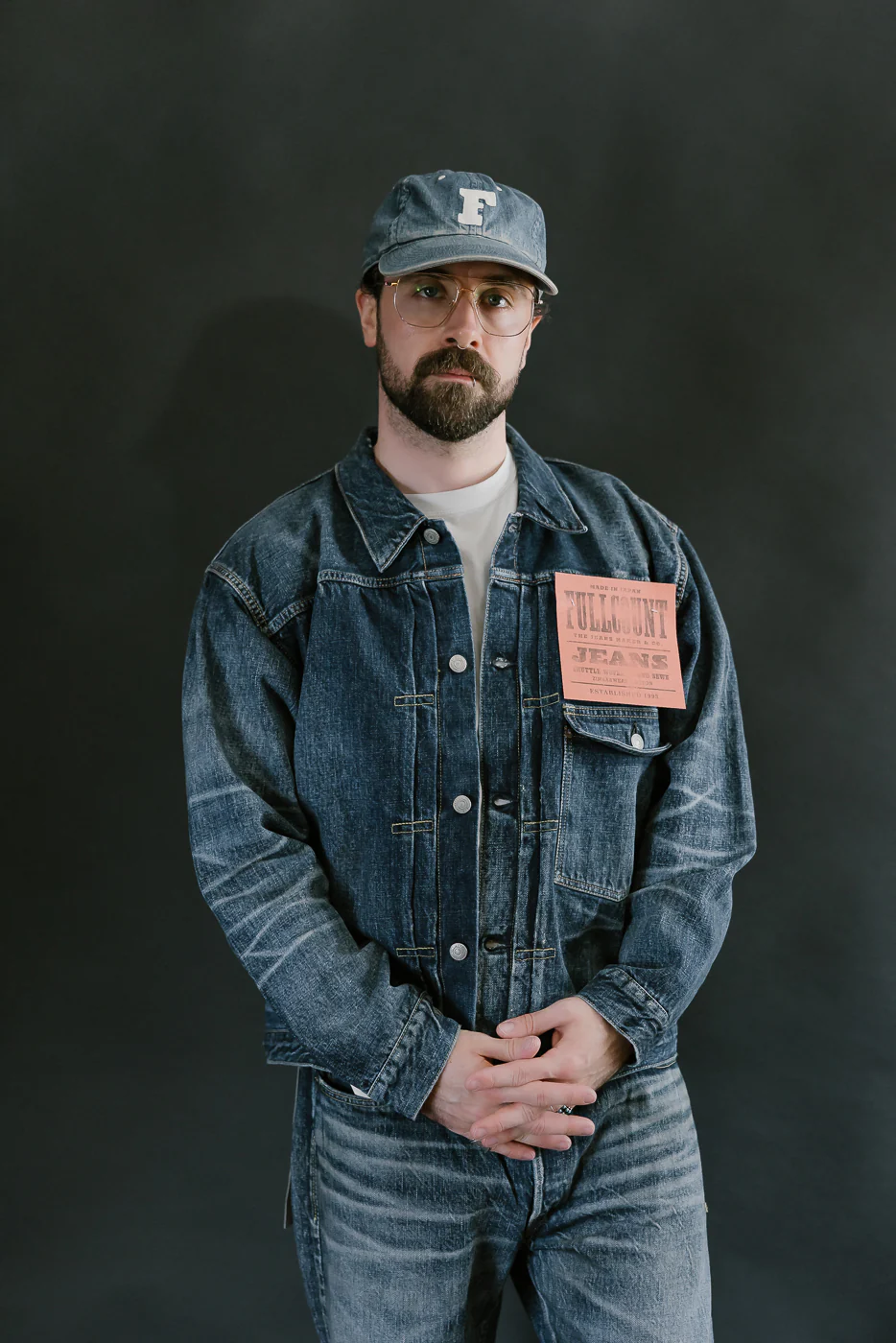 2978D-2107 - 13.7oz "More Than Just Fear" Indigo Selvedge - Type I - Image 10