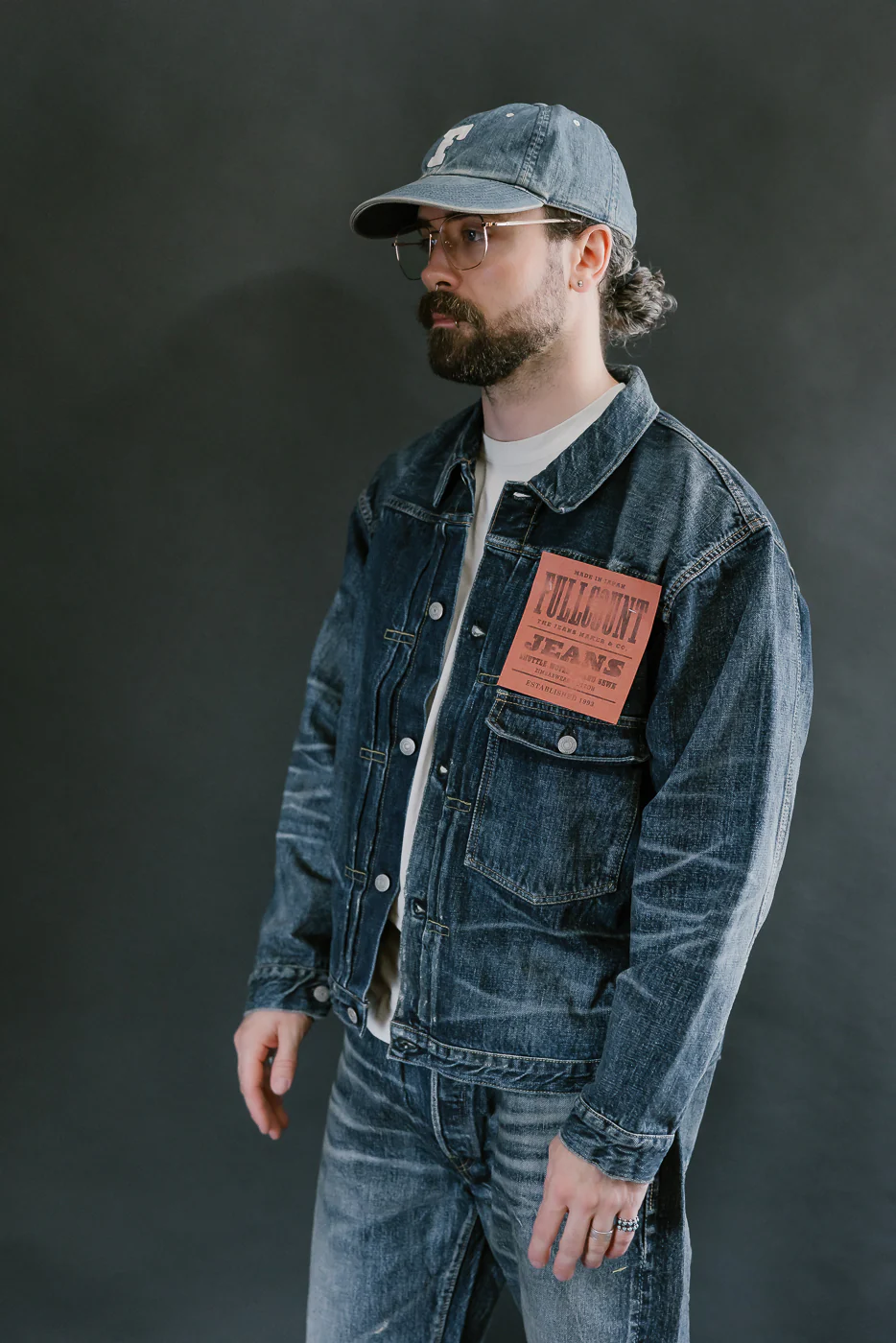 2978D-2107 - 13.7oz "More Than Just Fear" Indigo Selvedge - Type I - Image 11