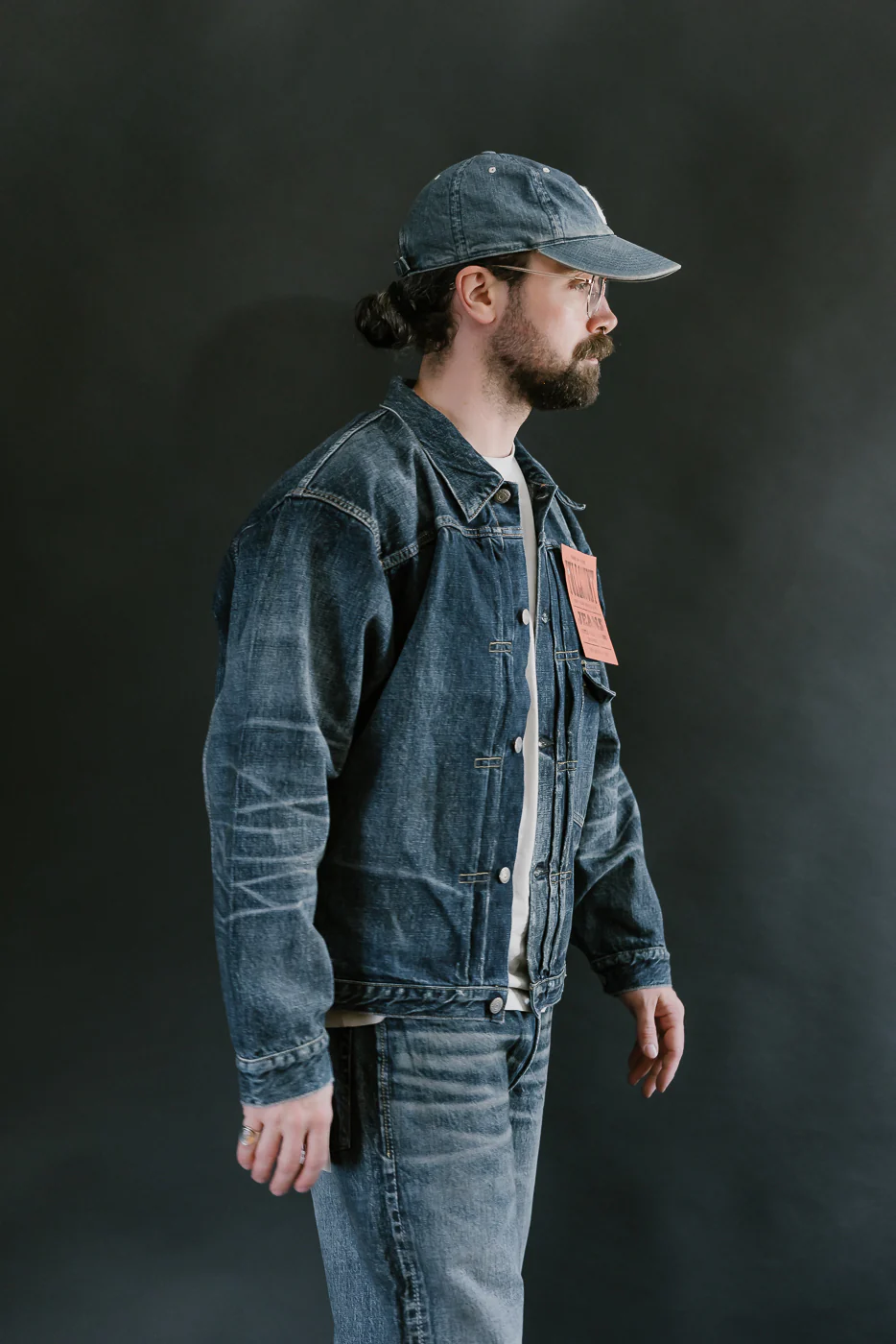 2978D-2107 - 13.7oz "More Than Just Fear" Indigo Selvedge - Type I - Image 14
