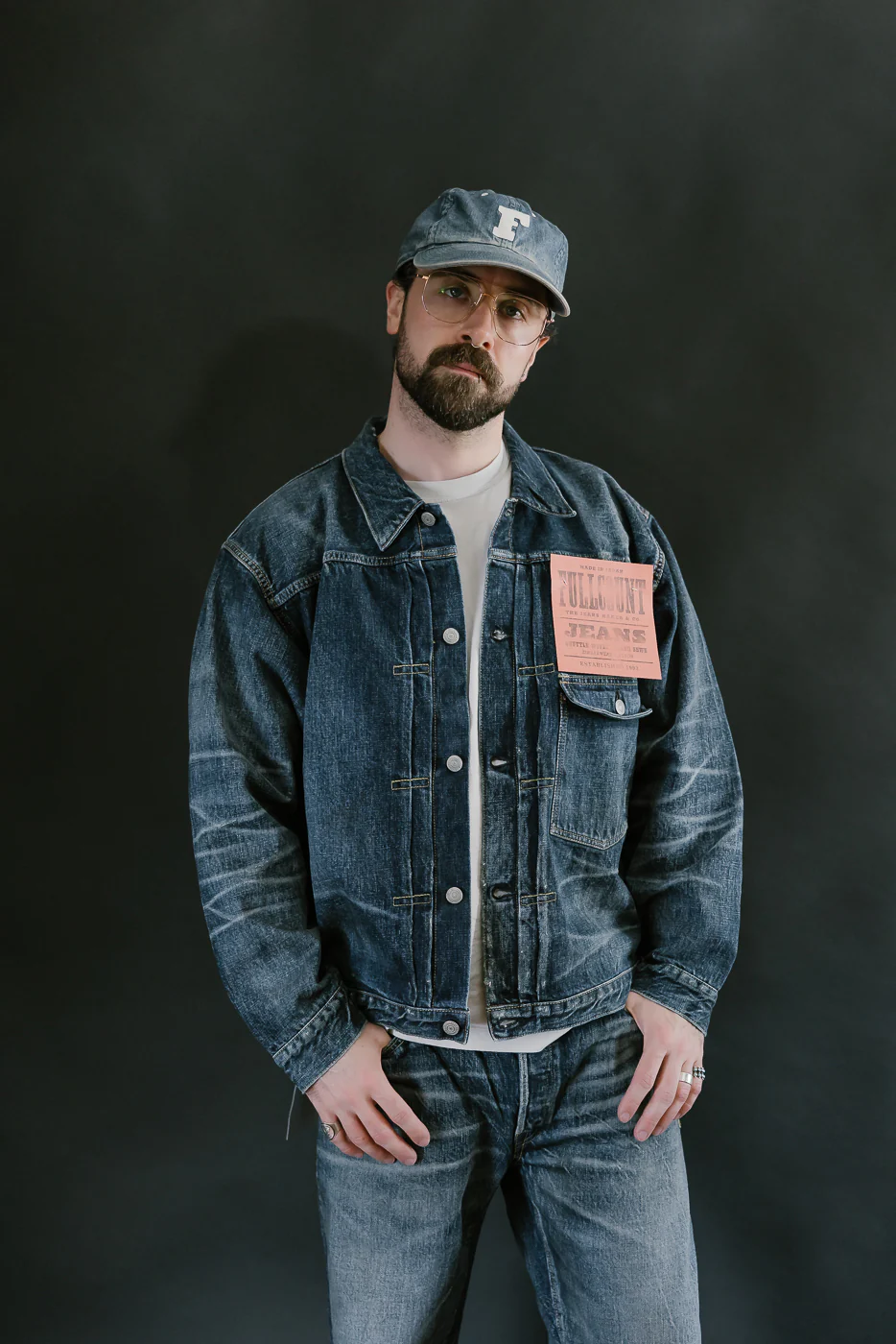 2978D-2107 - 13.7oz "More Than Just Fear" Indigo Selvedge - Type I - Image 16