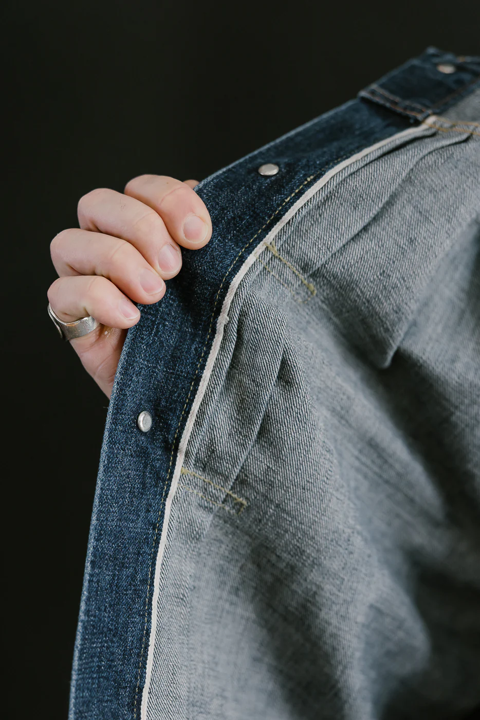 2978D-2107 - 13.7oz "More Than Just Fear" Indigo Selvedge - Type I - Image 20
