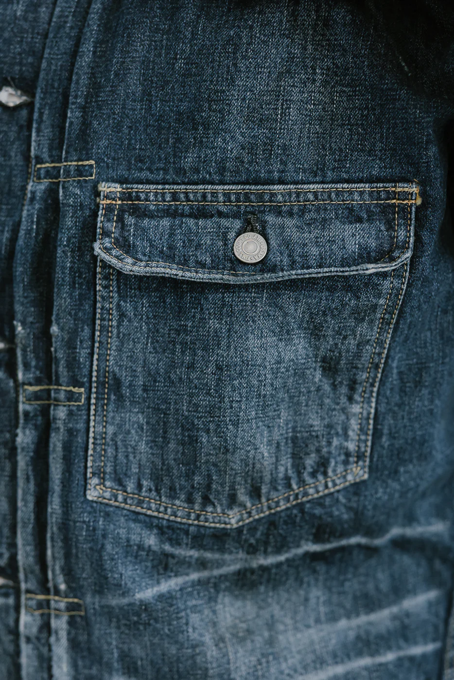 2978D-2107 - 13.7oz "More Than Just Fear" Indigo Selvedge - Type I - Image 22