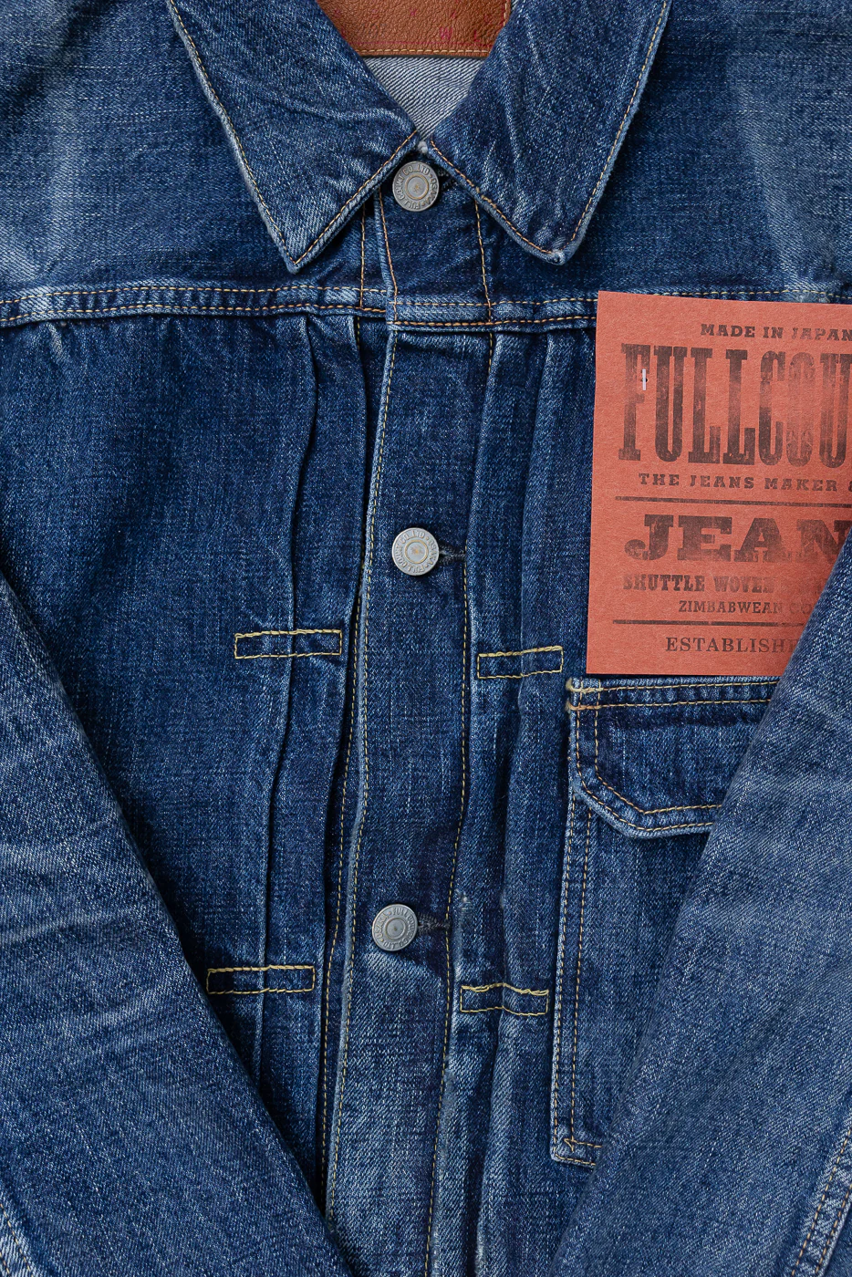 2978D-2107 - 13.7oz "More Than Just Fear" Indigo Selvedge - Type I - Image 3