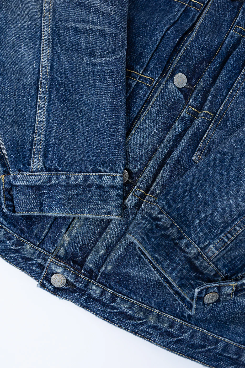2978D-2107 - 13.7oz "More Than Just Fear" Indigo Selvedge - Type I - Image 4