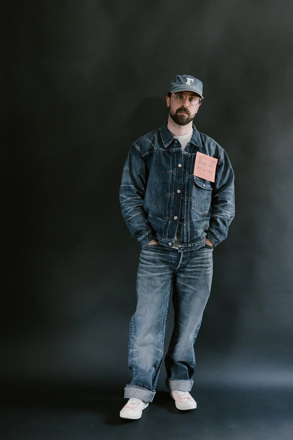 2978D-2107 - 13.7oz "More Than Just Fear" Indigo Selvedge - Type I - Image 7