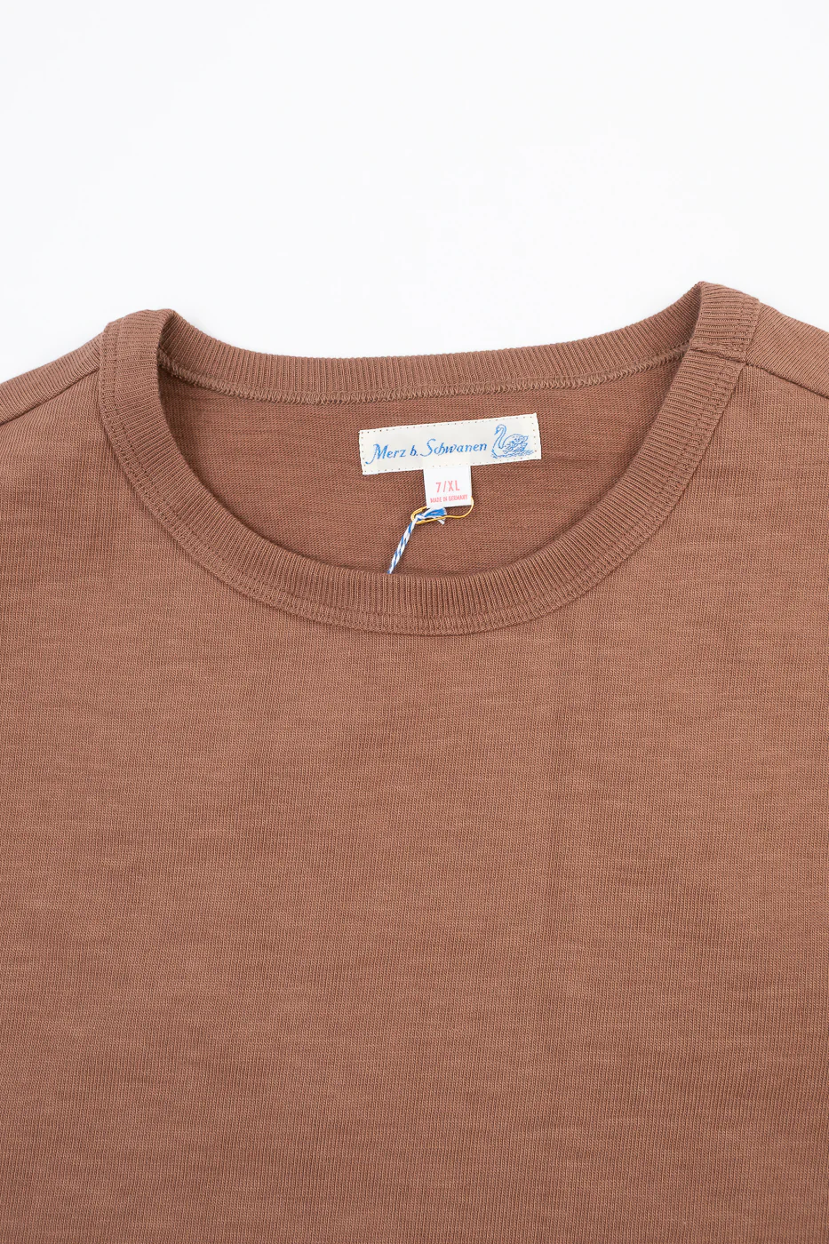 2S14.12 - 10.7oz Loopwheeled Heavy T-Shirt Relaxed Fit - Nut - Image 2