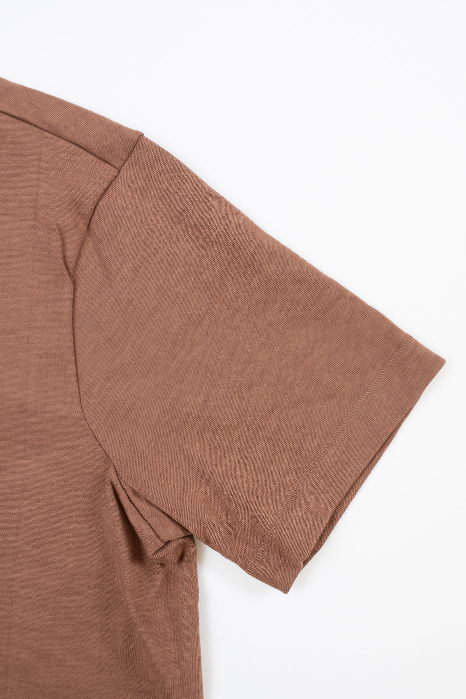 2S14.12 - 10.7oz Loopwheeled Heavy T-Shirt Relaxed Fit - Nut - Image 3
