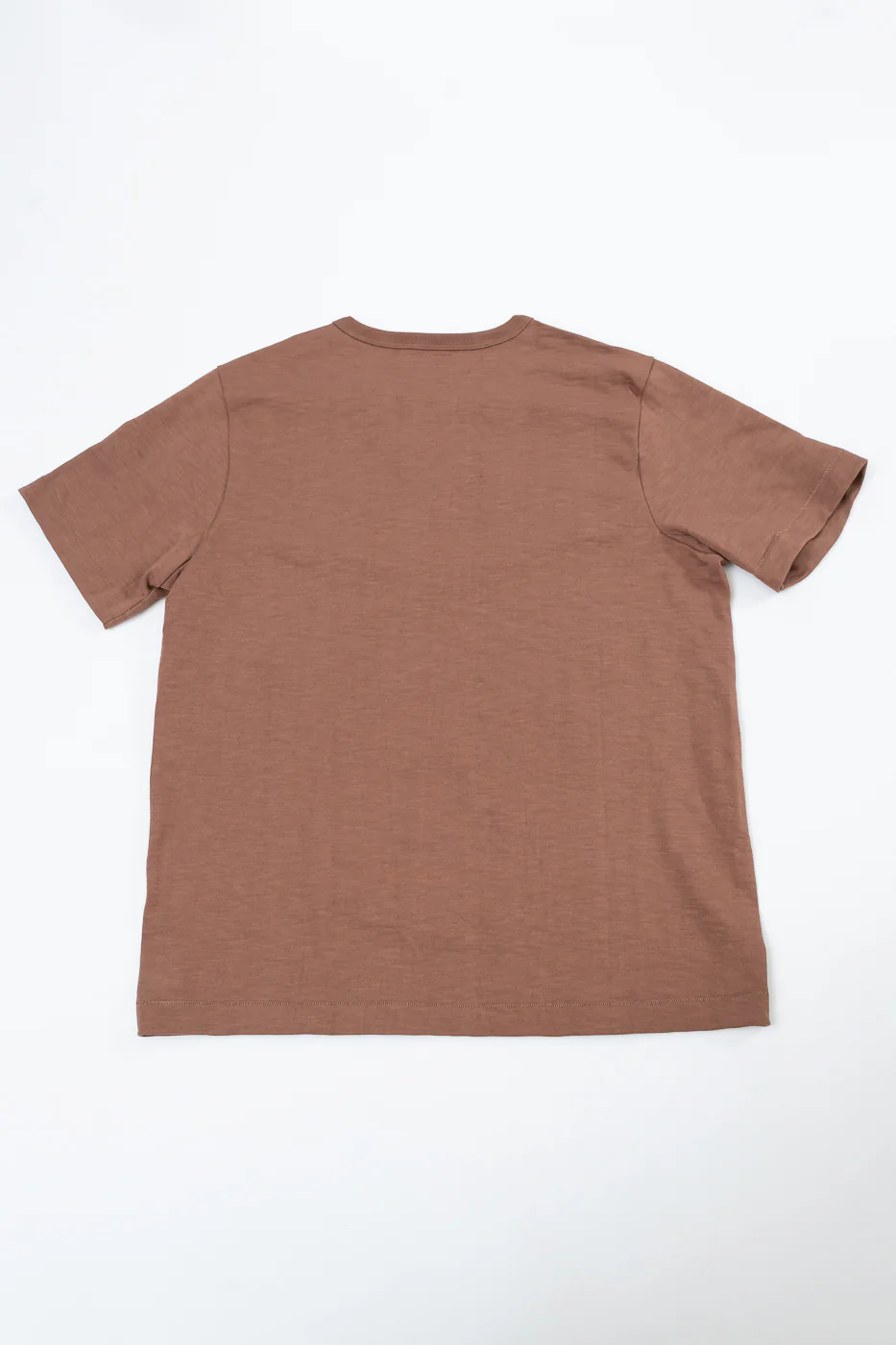 2S14.12 - 10.7oz Loopwheeled Heavy T-Shirt Relaxed Fit - Nut - Image 4