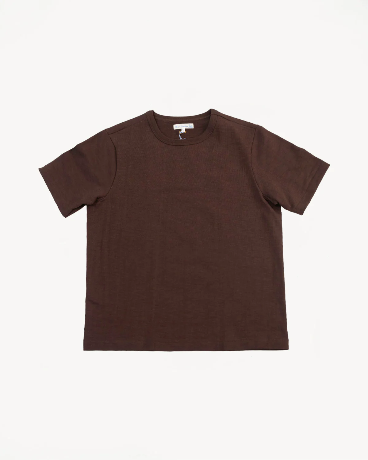2S14.19 - 10.7oz Loopwheeled Heavy T-Shirt Relaxed Fit - Coffee