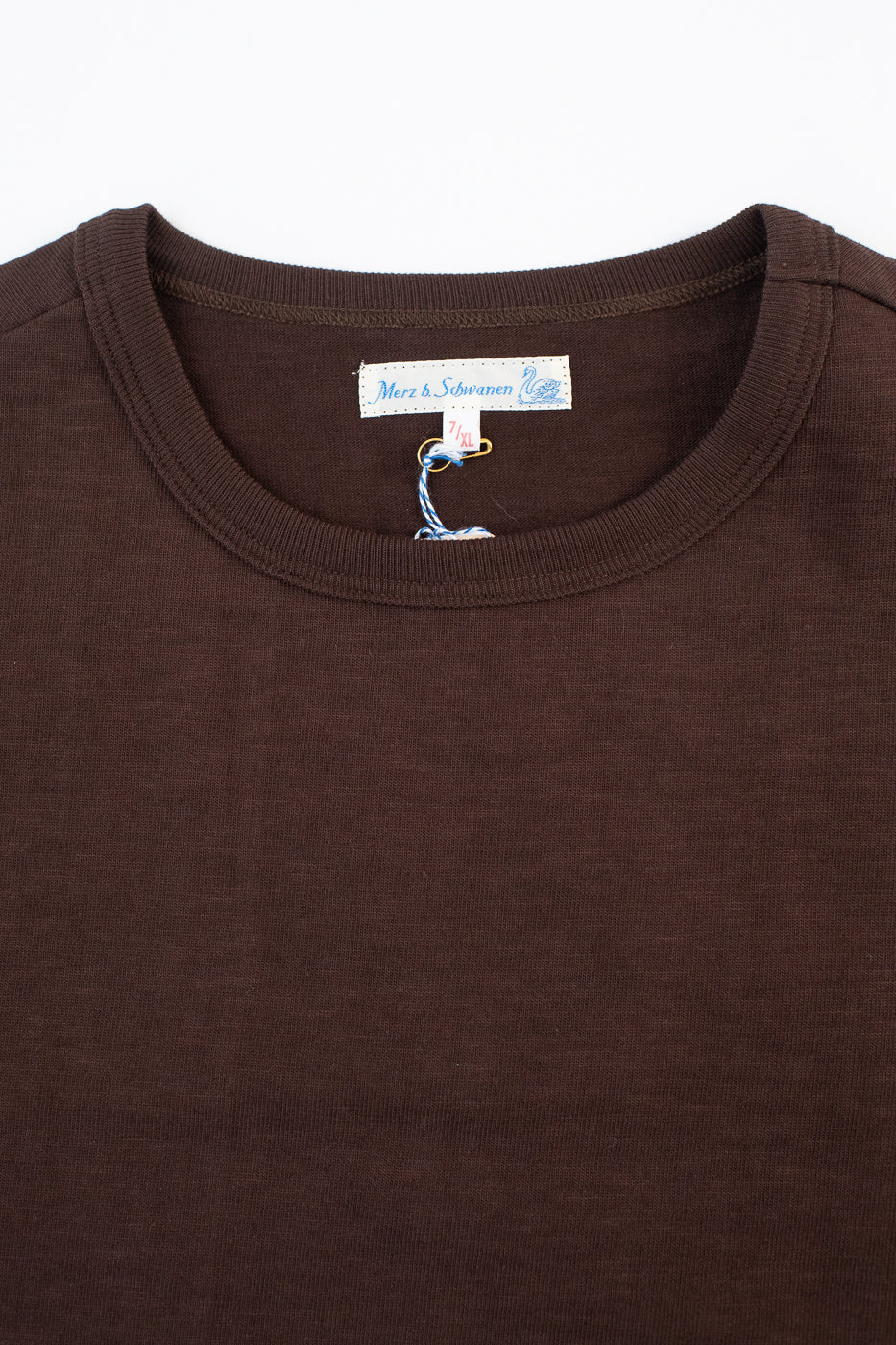 2S14.19 - 10.7oz Loopwheeled Heavy T-Shirt Relaxed Fit - Coffee - Image 2