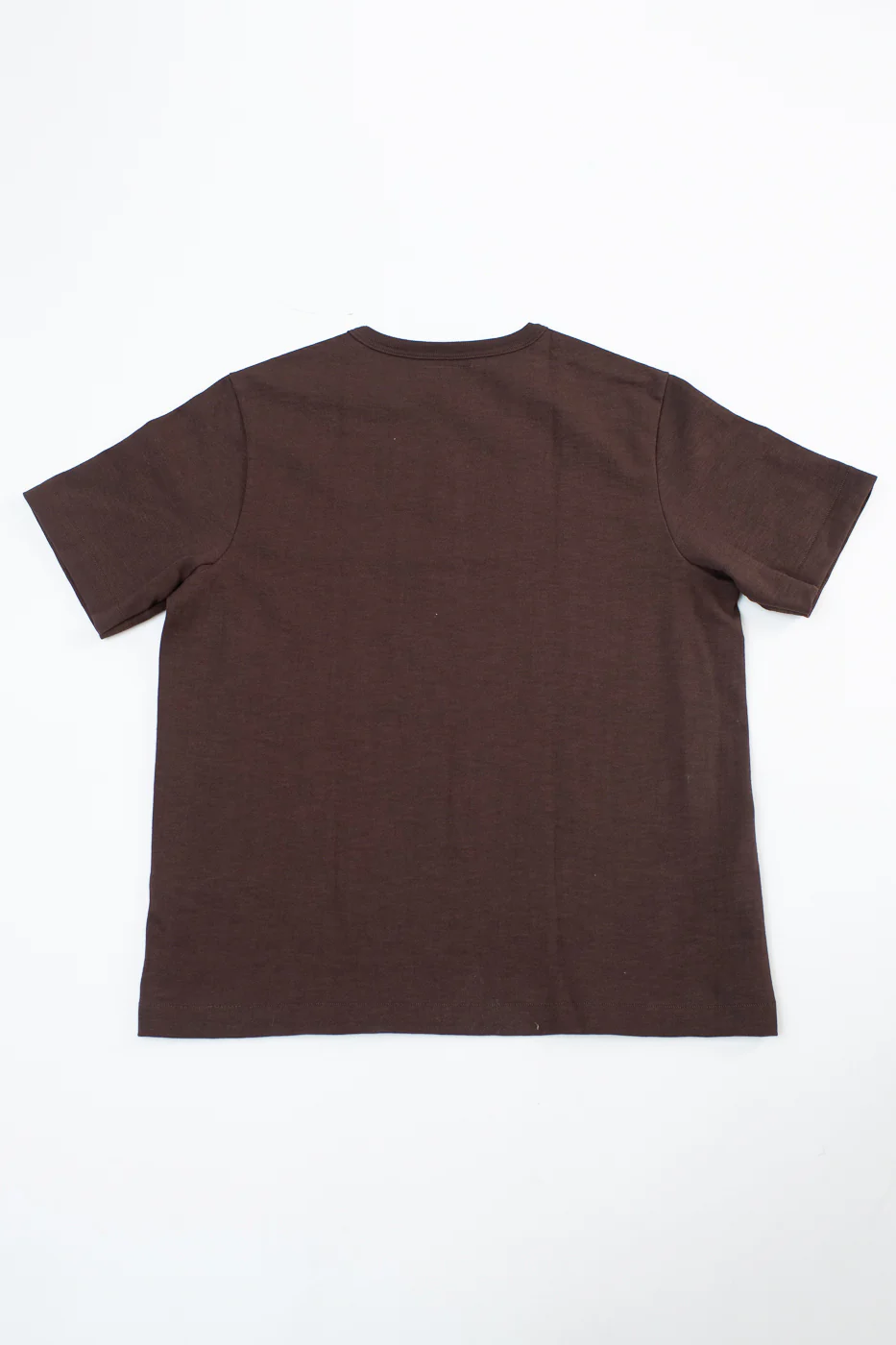 2S14.19 - 10.7oz Loopwheeled Heavy T-Shirt Relaxed Fit - Coffee - Image 4