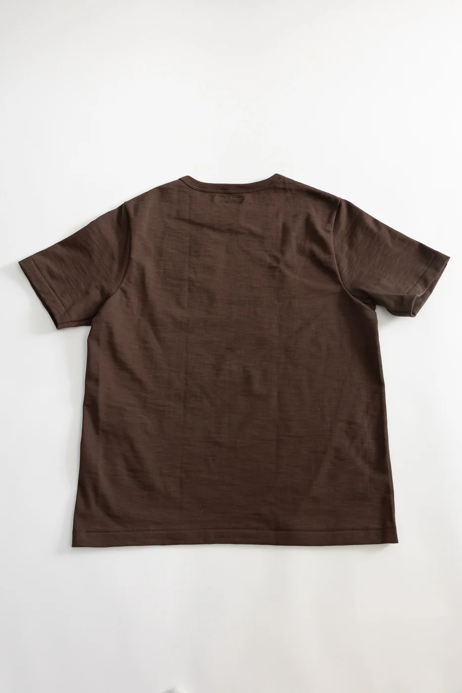 2S14.192 - 10.7oz Loopwheeled Heavy T-Shirt Relaxed Fit - Chocolate - Image 4