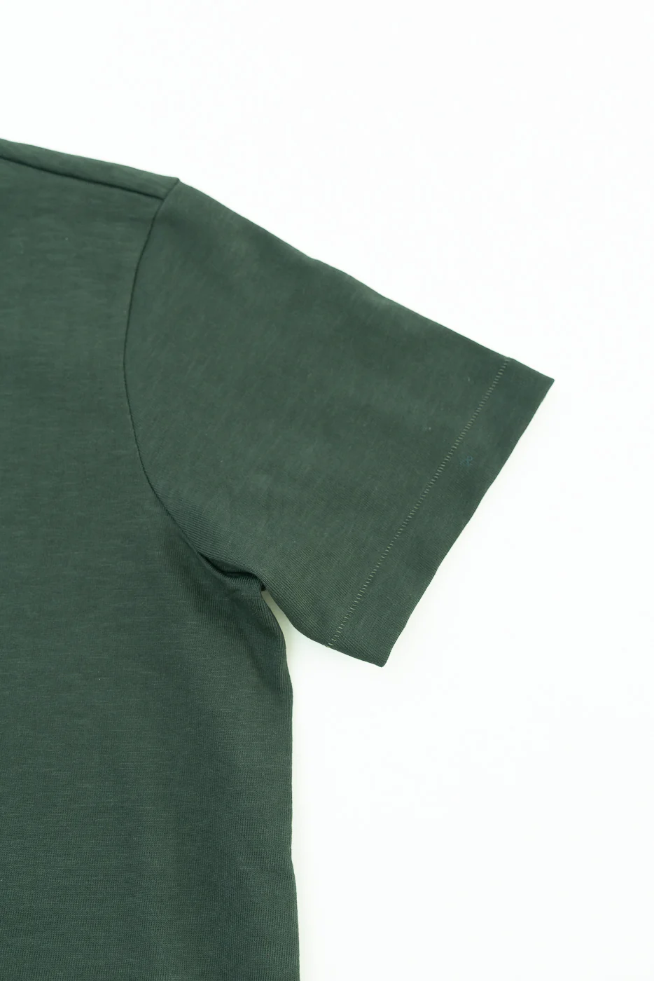 2S14.401 - 10.7oz Loopwheeled Heavy T-Shirt Relaxed Fit - Forest - Image 3