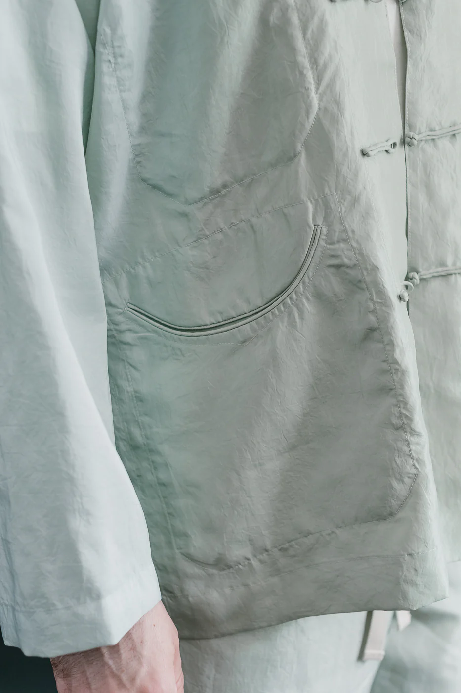 3117-MTG - Post Chinois De Luxe Metallic Taffeta - Green - Image 19