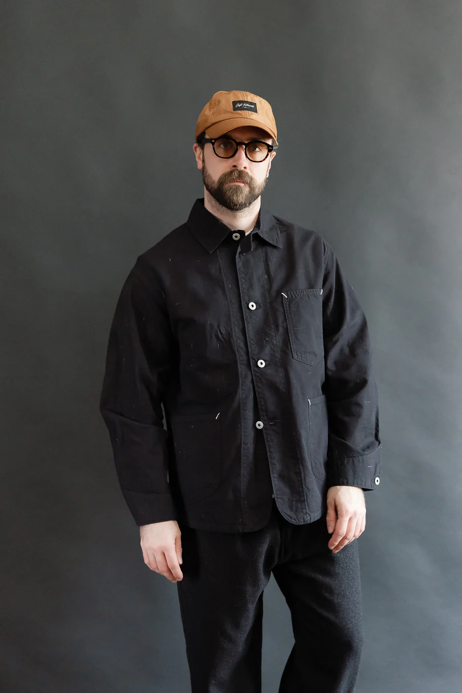 3133-NT - Post 46 Coverall Nep Twill - Black - Image 14