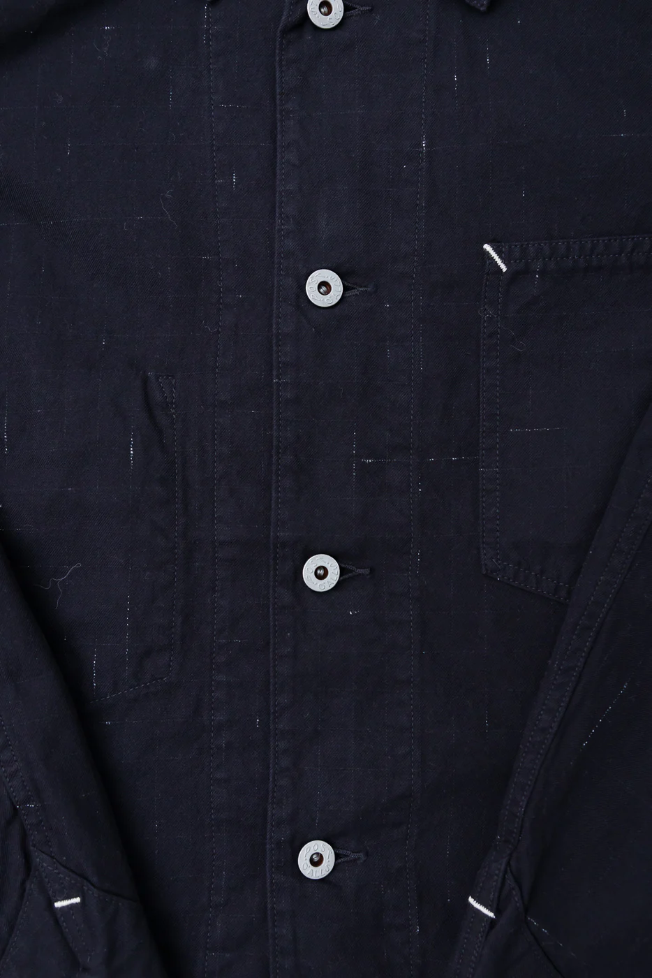 3133-NT - Post 46 Coverall Nep Twill - Black - Image 3