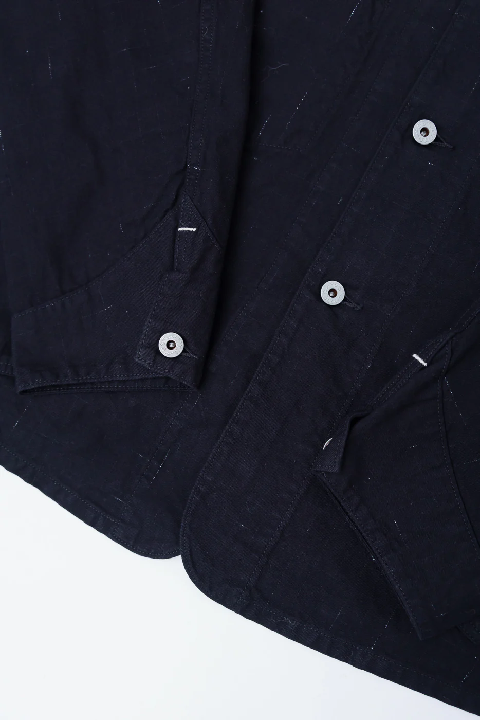 3133-NT - Post 46 Coverall Nep Twill - Black - Image 4