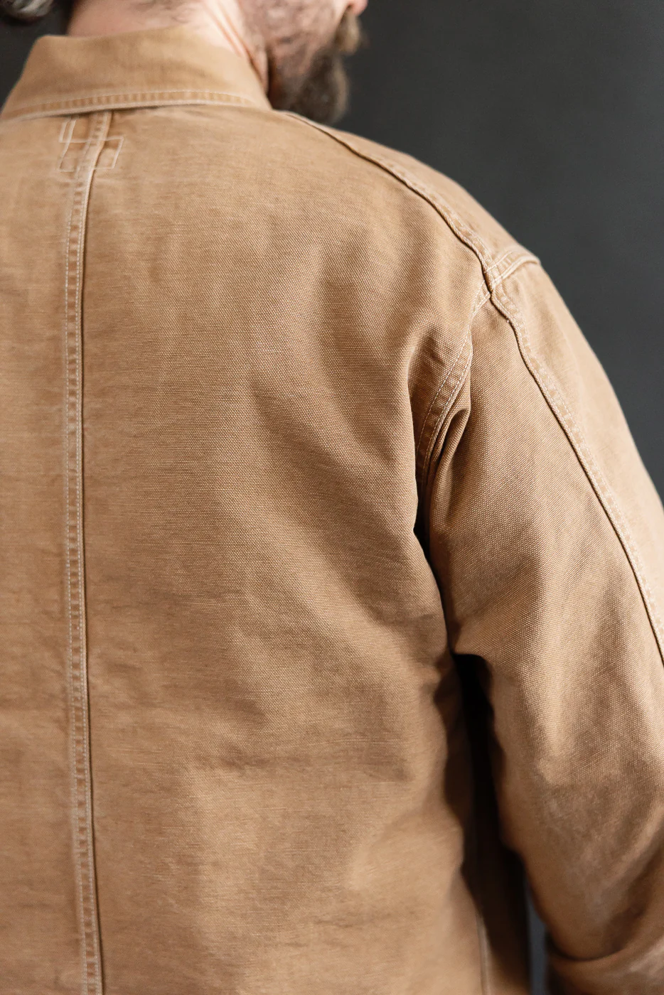 3133-PCR - Post 46 Coverall Pigment Dyed Canvas - Washed Brown - Image 19