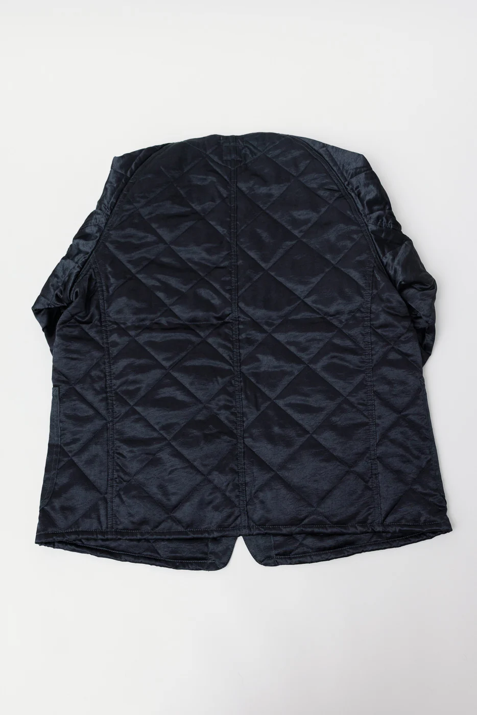 3134DV-ASD - Post 47 Quilted Acetate Sateen Coverall - Dark Grey - Image 5