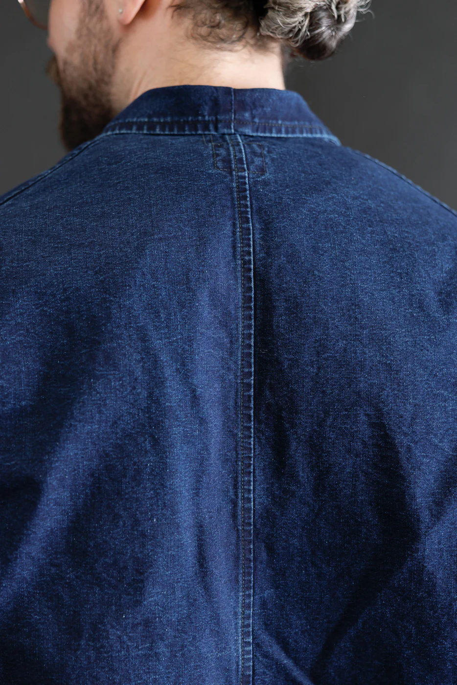 3135-VIC - Post Chinois Travail 2 Vintage Canvas - Deep Washed Indigo - Image 20