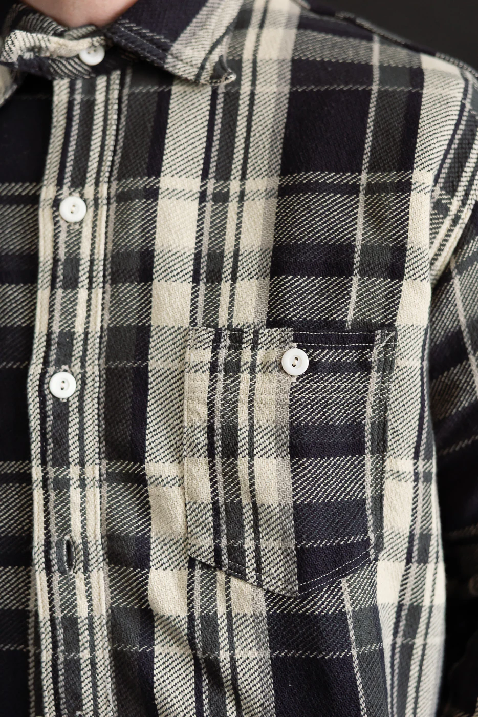 3217-FP1 - St. Louis Cotton Flannel Plaid - Grey - Image 15