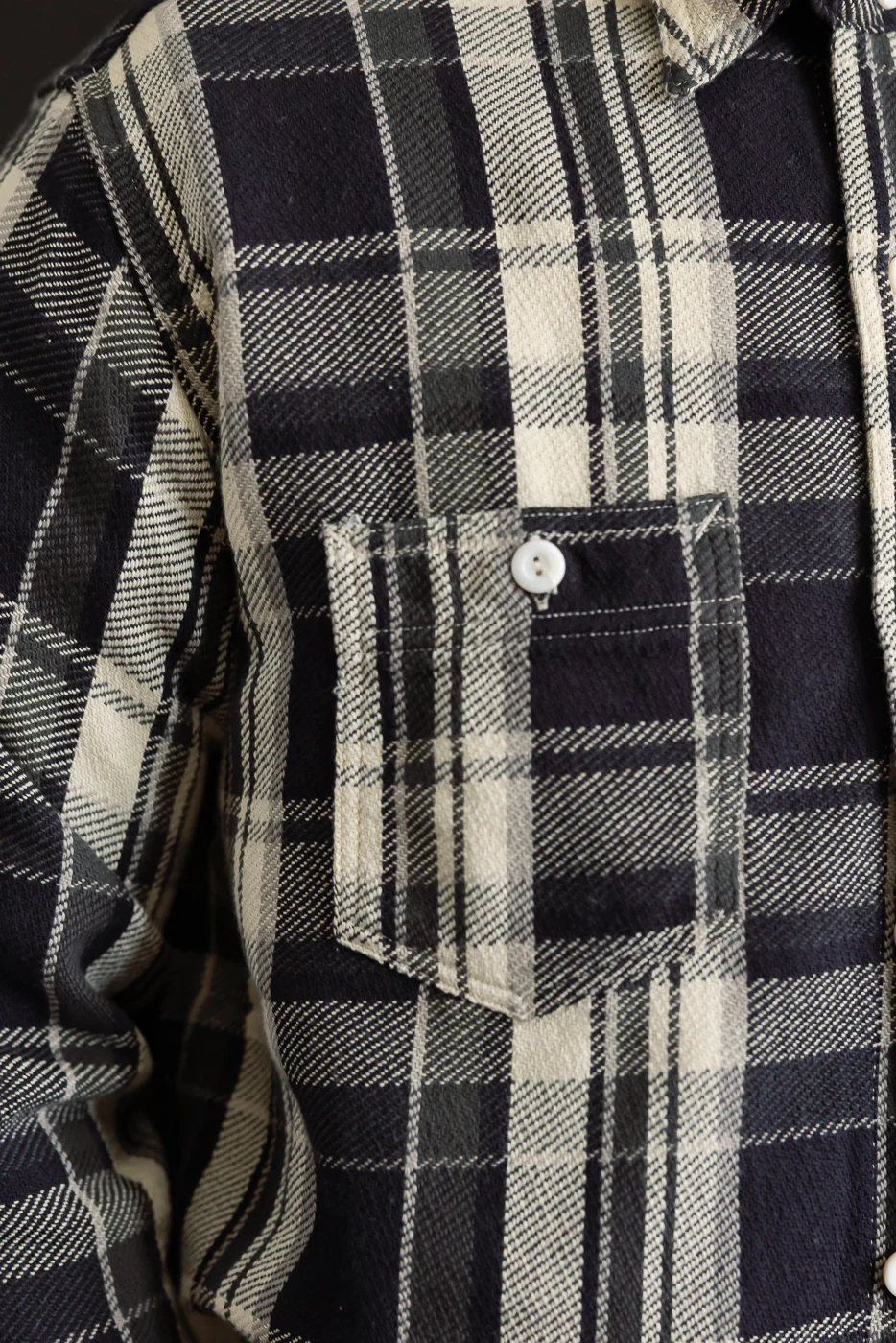 3217-FP1 - St. Louis Cotton Flannel Plaid - Grey - Image 17