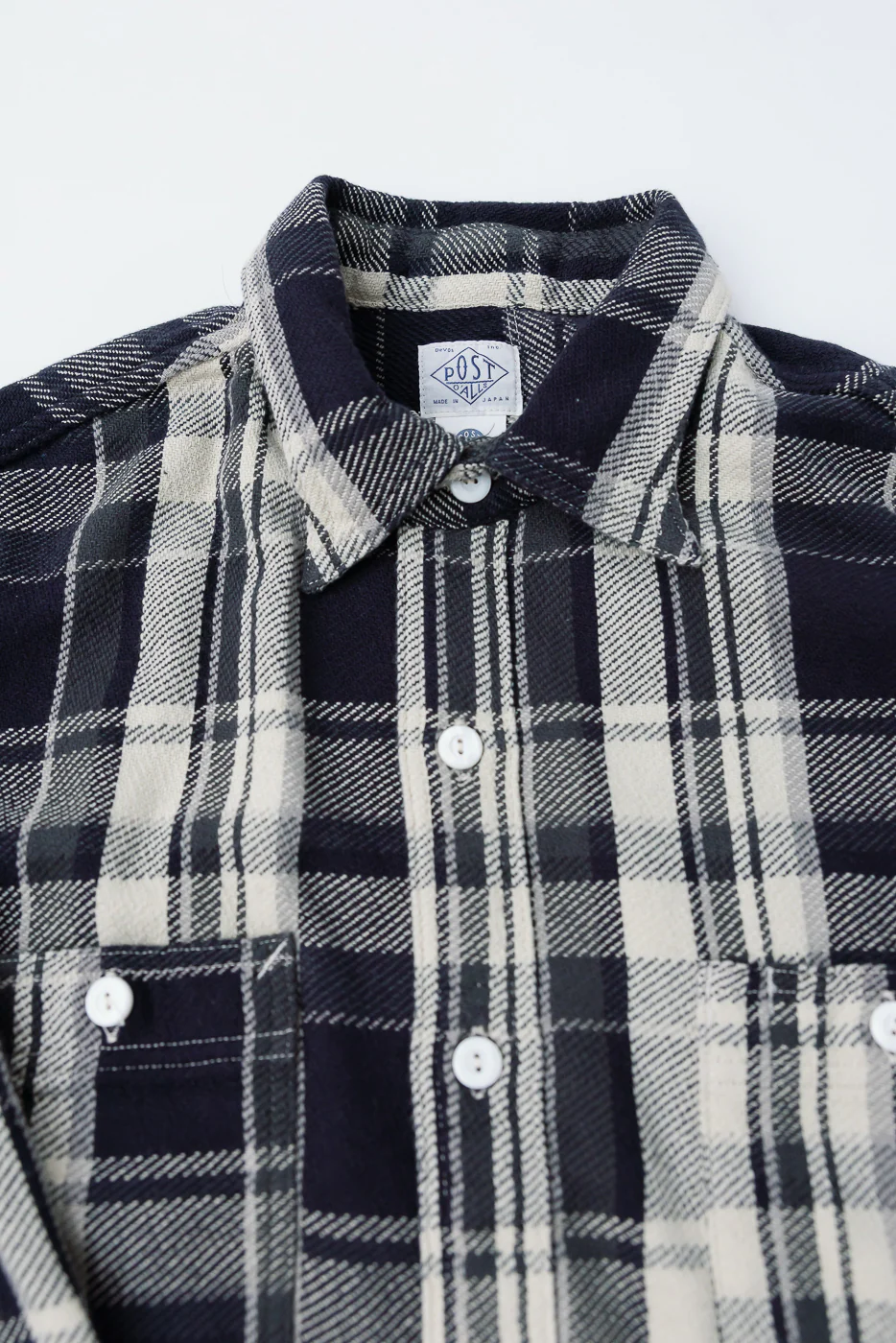 3217-FP1 - St. Louis Cotton Flannel Plaid - Grey - Image 2