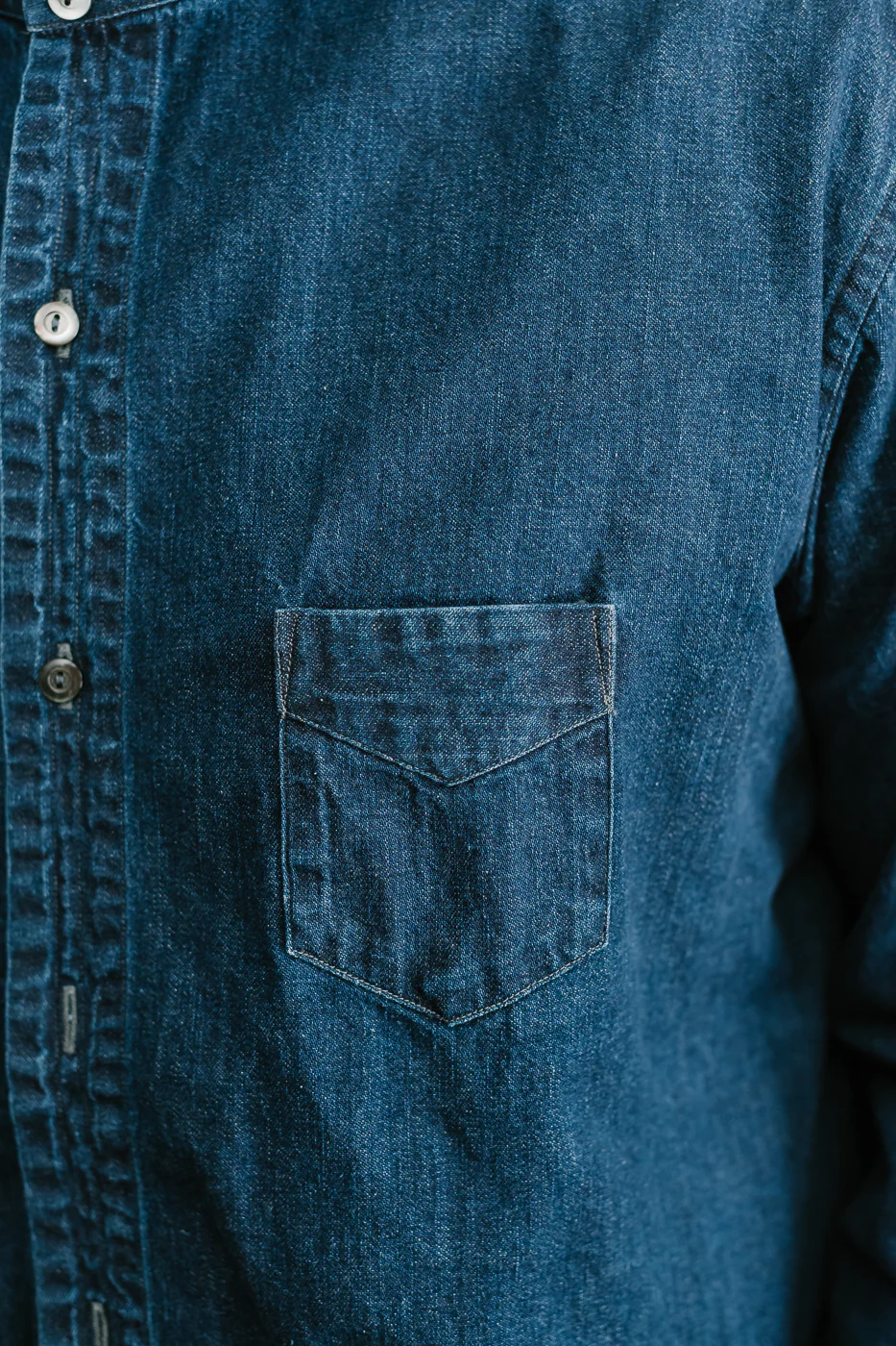 3220B-8DW - Neutra 5 Band Chambray - Deep Indigo - Image 15