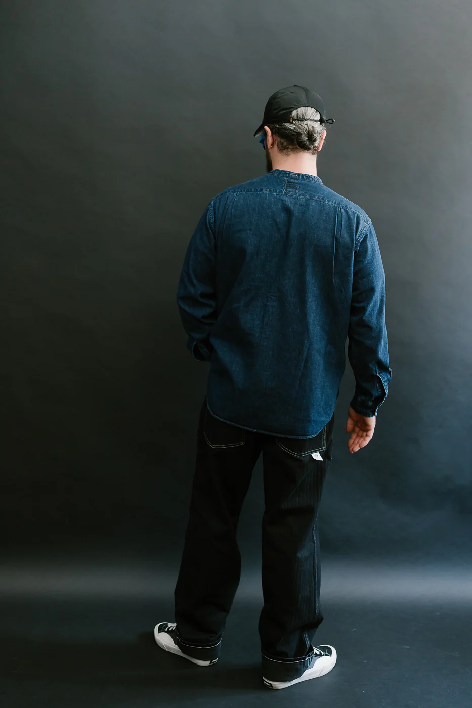 3220B-8DW - Neutra 5 Band Chambray - Deep Indigo - Image 8