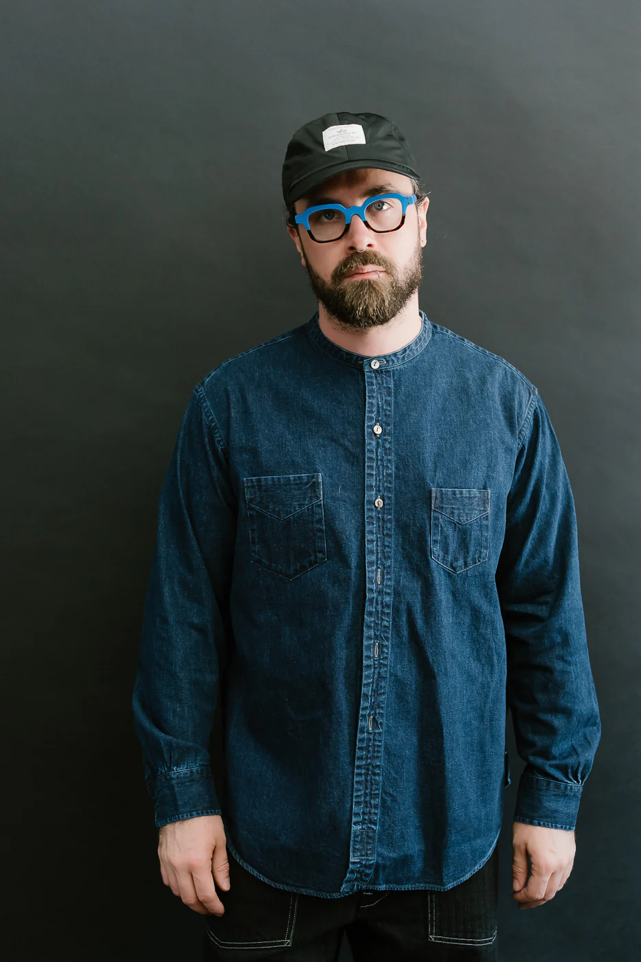 3220B-8DW - Neutra 5 Band Chambray - Deep Indigo - Image 9