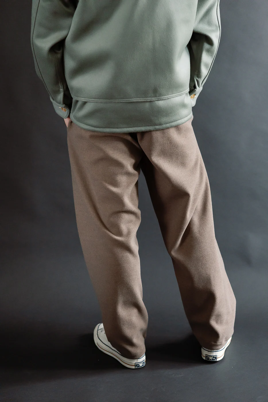 3307CP-SSM Post Coach Pants "Supersoft" Sweat Cloth - Mouton - Image 12