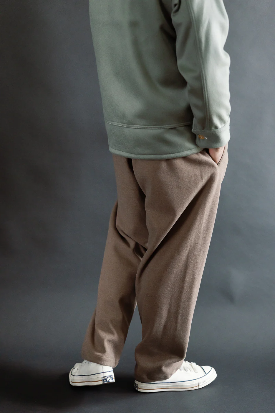 3307CP-SSM Post Coach Pants "Supersoft" Sweat Cloth - Mouton - Image 13