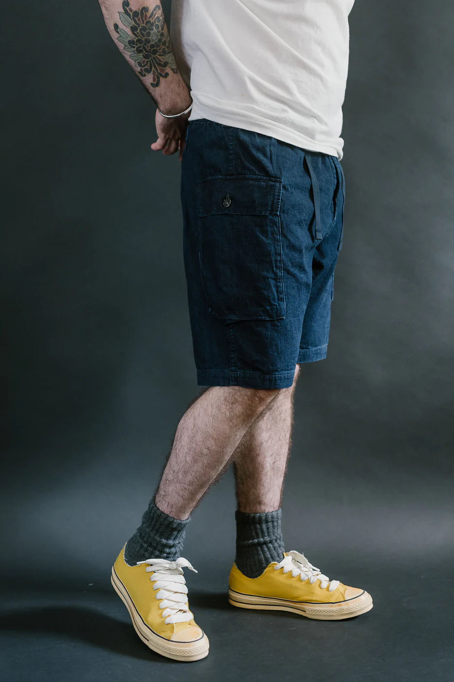 3308S-8DI - E-Z Walkabout Shorts 8oz Denim - Deep Indigo Wash - Image 10